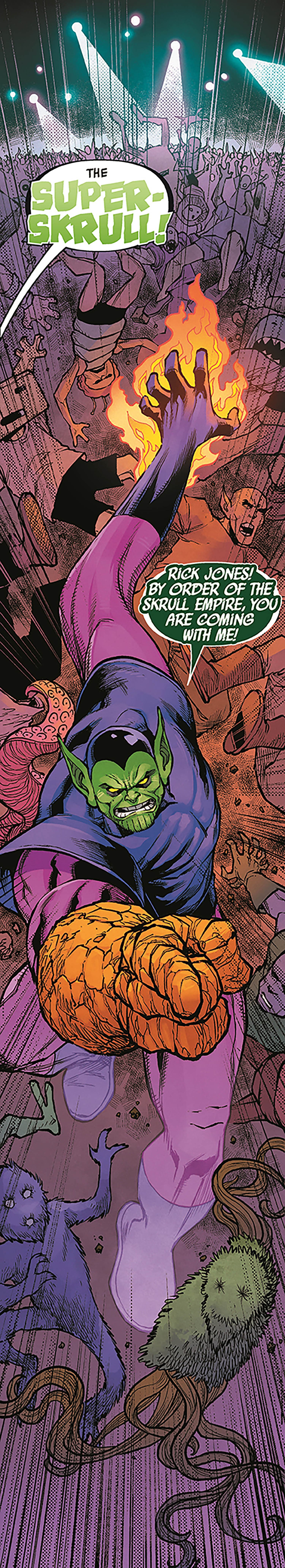 Preview panels from AVENGERS UNLIMITED INFINITY COMIC #50.