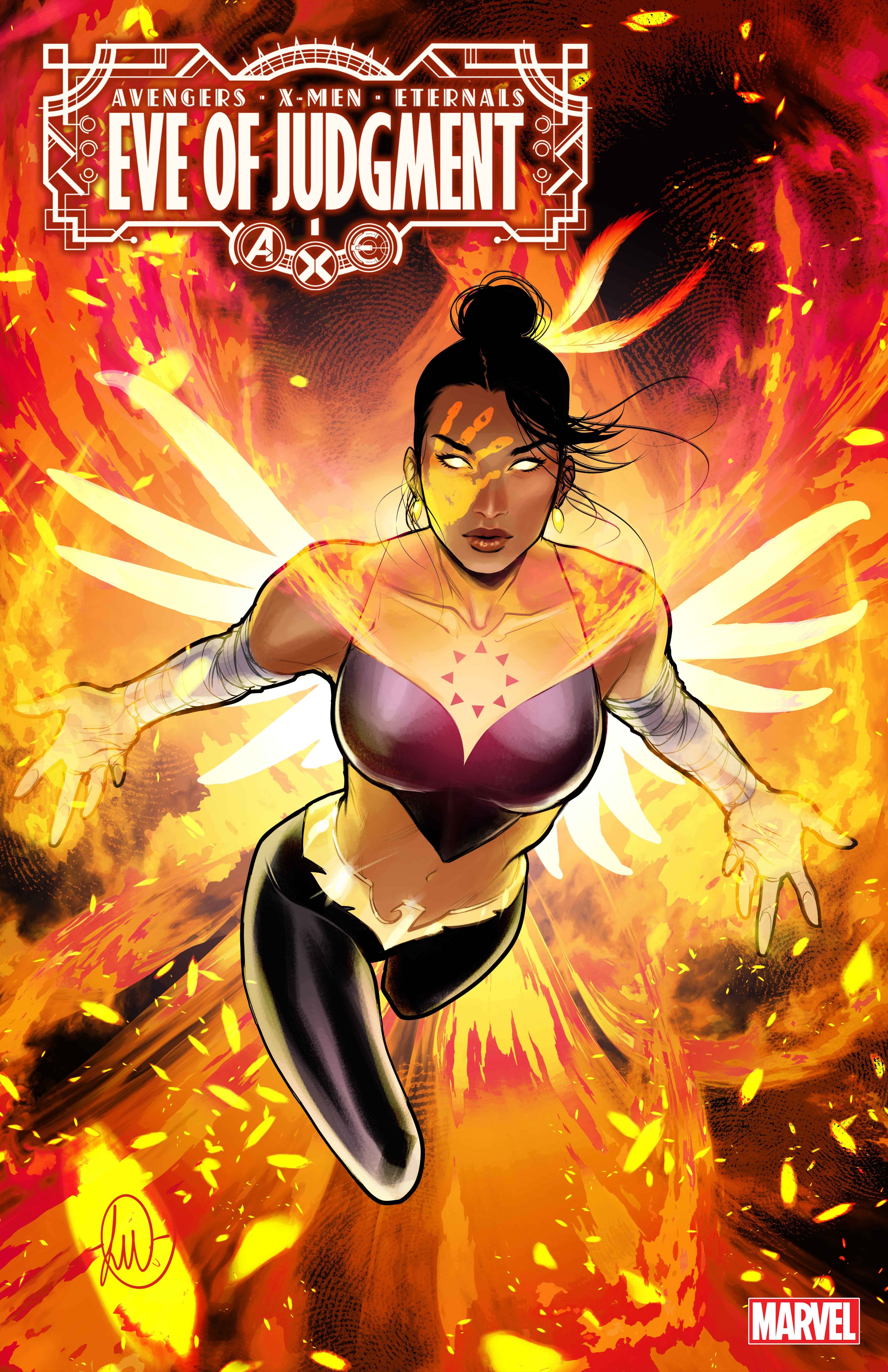 A.X.E.: EVE OF JUDGMENT #1 WOMEN OF A.X.E. VARIANT COVER by LUCAS WERNECK 