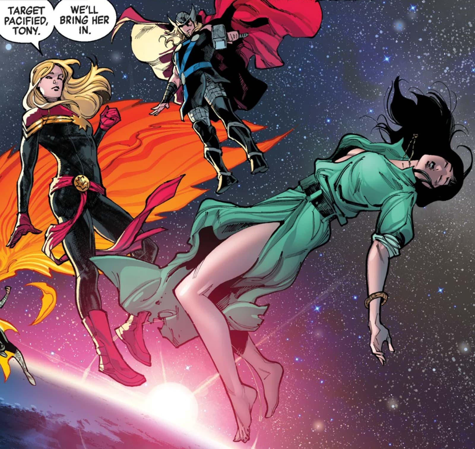 A.X.E.: JUDGMENT DAY (2022) #1 artwork by Valerio Schiti and Marte Gracia