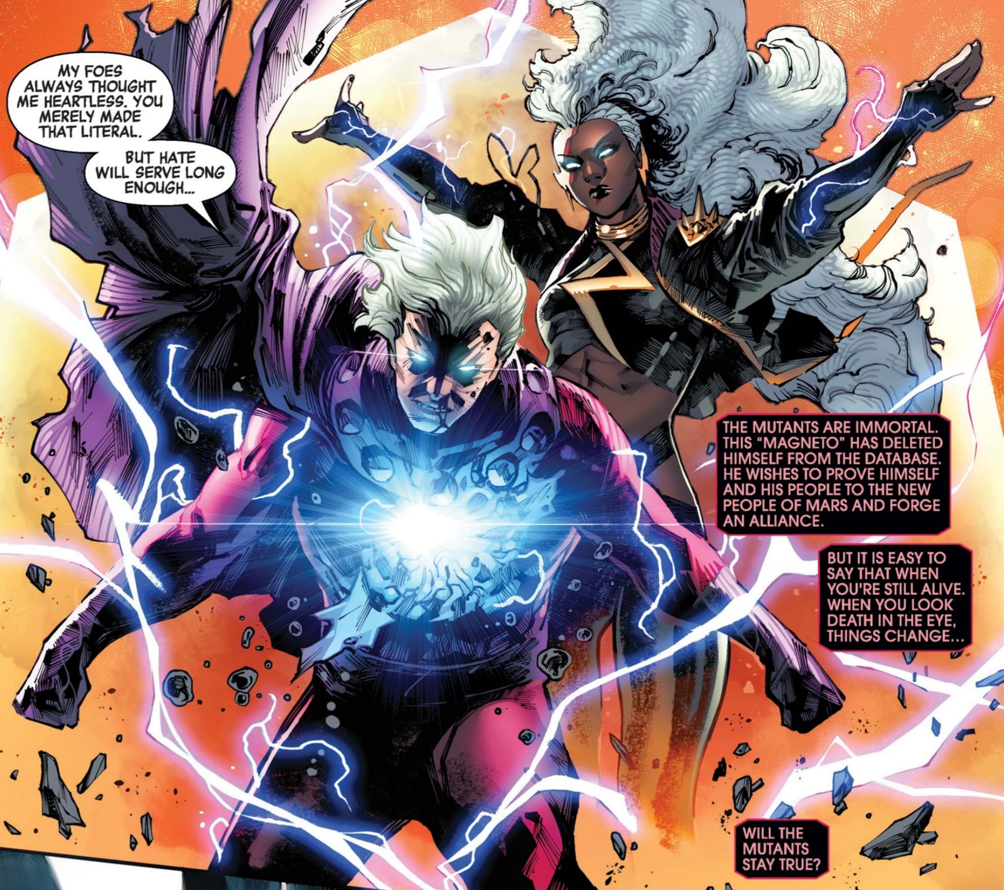 AXE: JUDGMENT DAY (2022) #4 art by Valerio Schiti and Marte Gracia