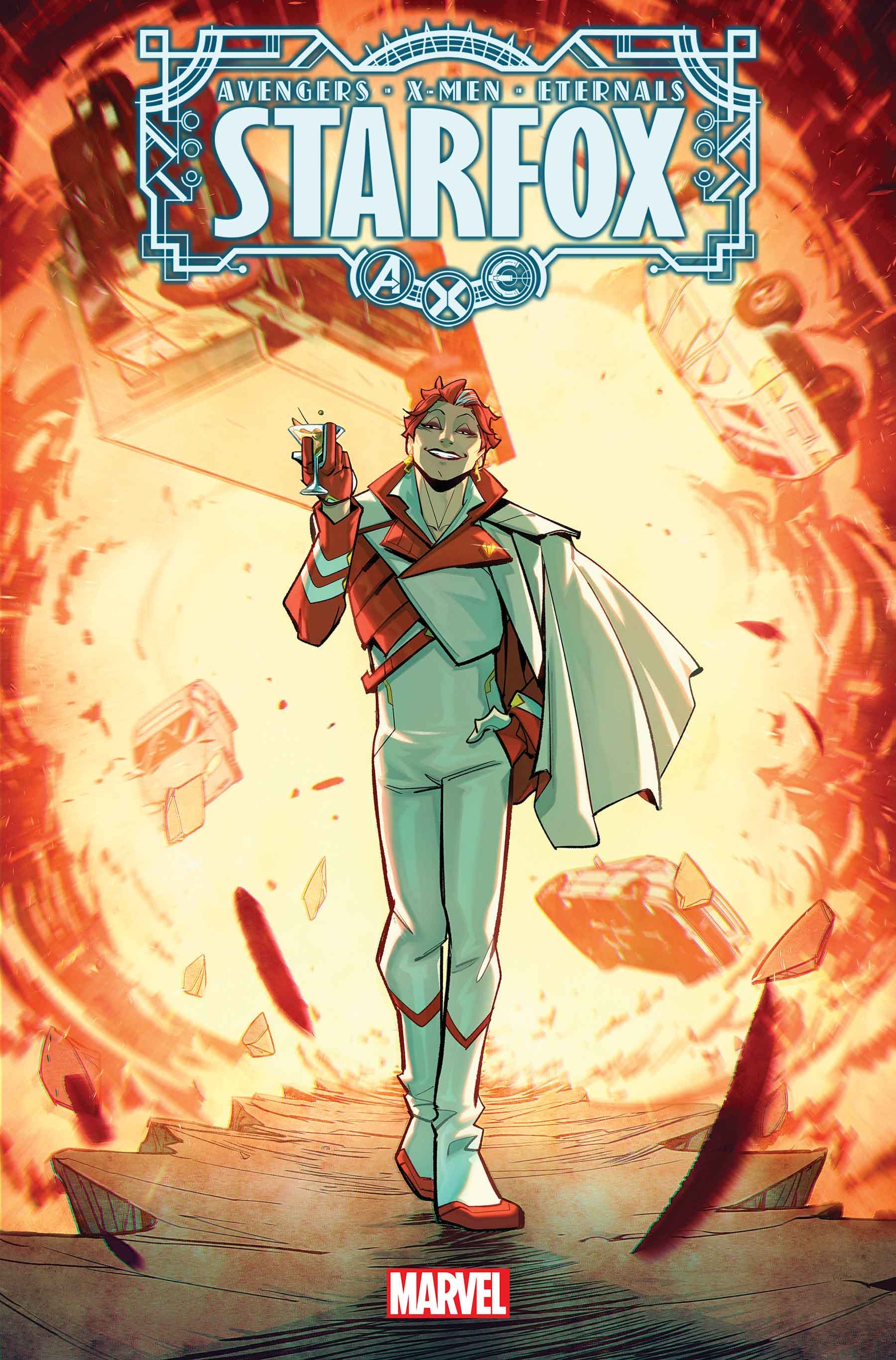 A.X.E.: STARFOX #1 cover by Daniele Di Nicuolo