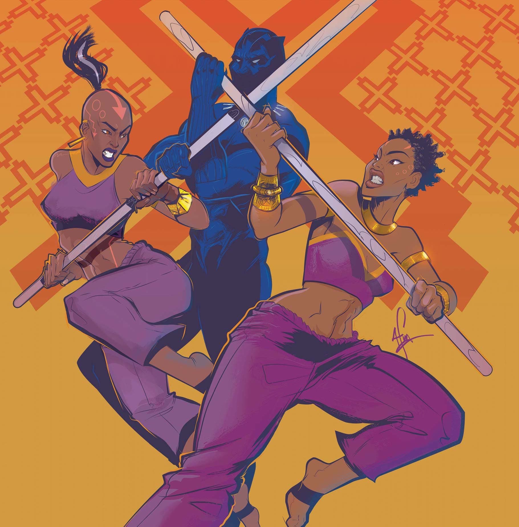 Ayo, Aneka, and Black Panther