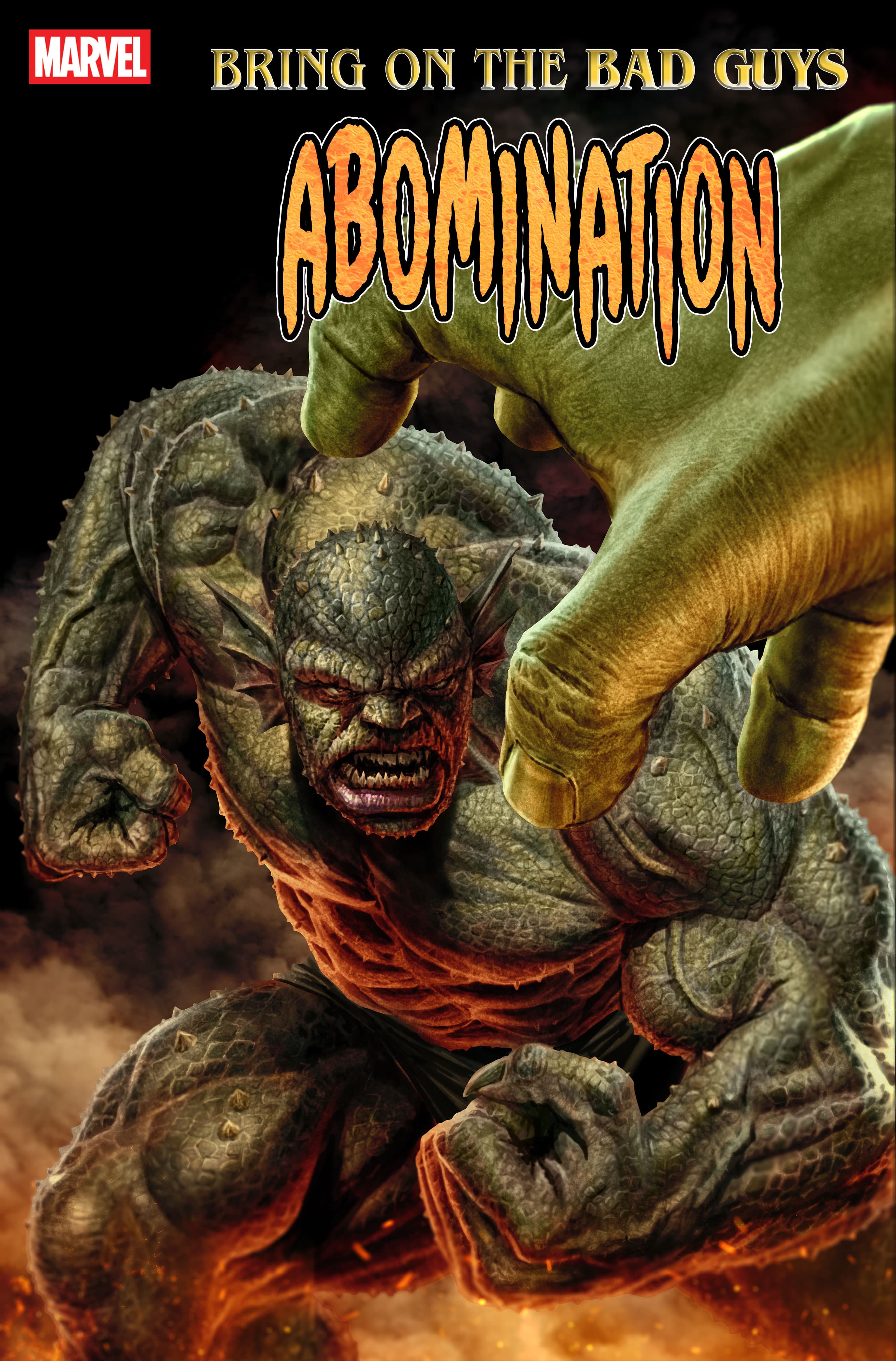 BRING ON THE BAD GUYS: ABOMINATION Cover by LEE BERMEJO