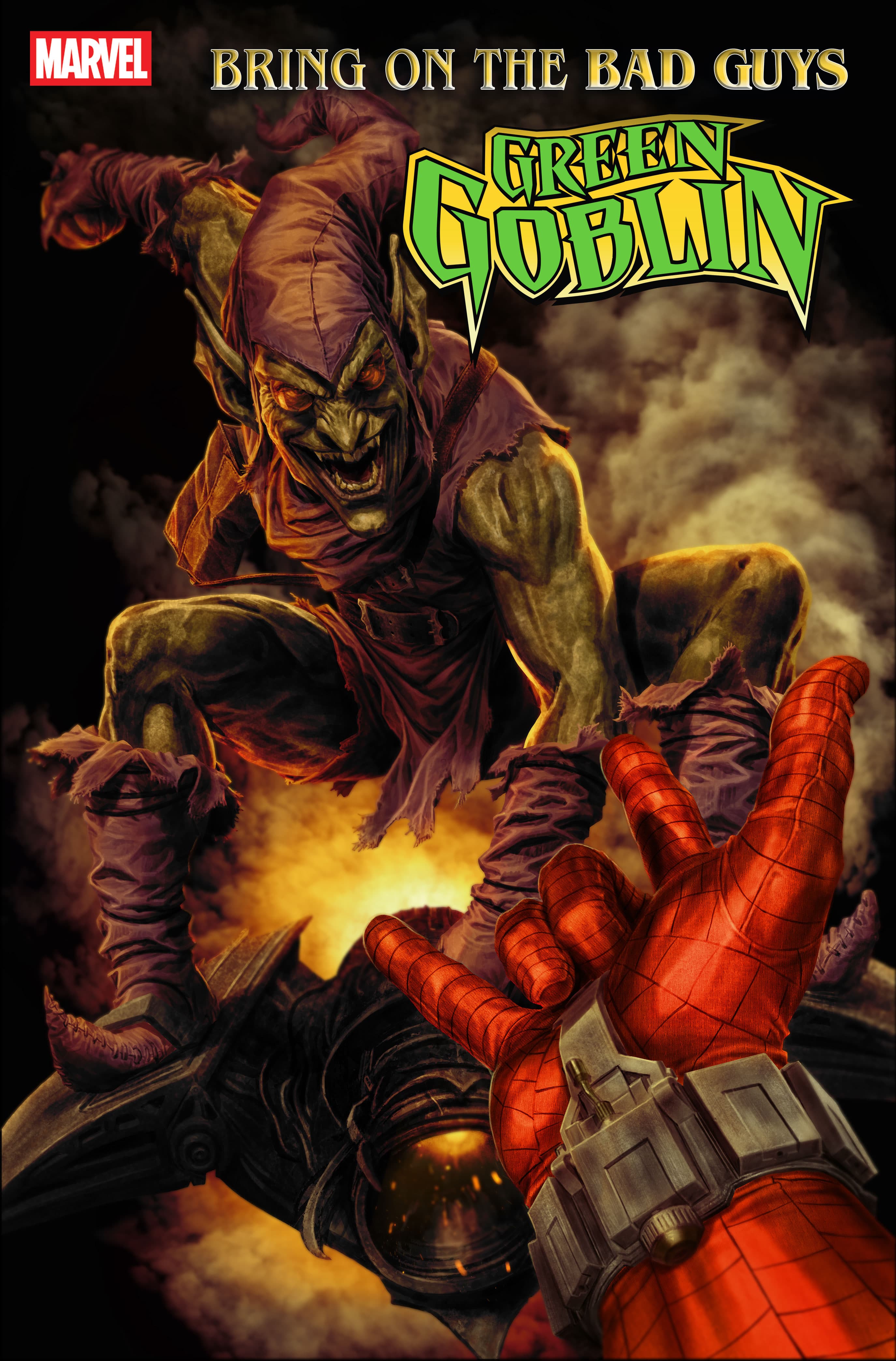 BRING ON THE BAD GUYS: GREEN GOBLIN #1 Cover by LEE BERMEJO