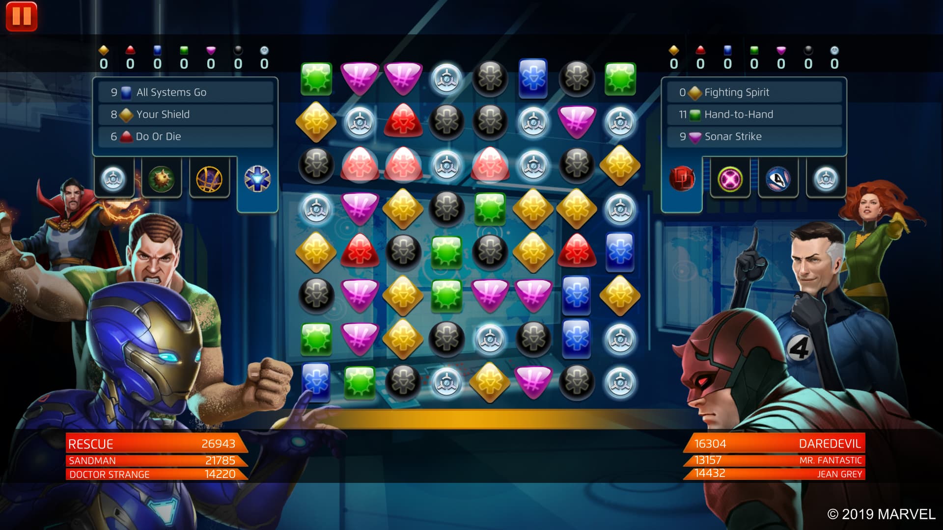 Marvel Puzzle Quest - Rescue (Pepper Potts)