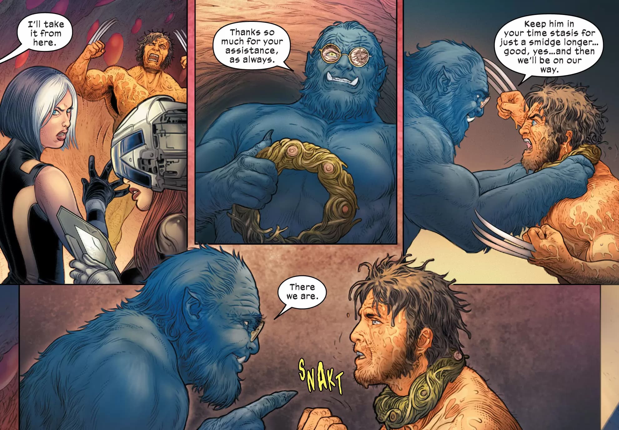 WOLVERINE (2020) #27 art by Juan Jose Ryp and Frank D'Armata