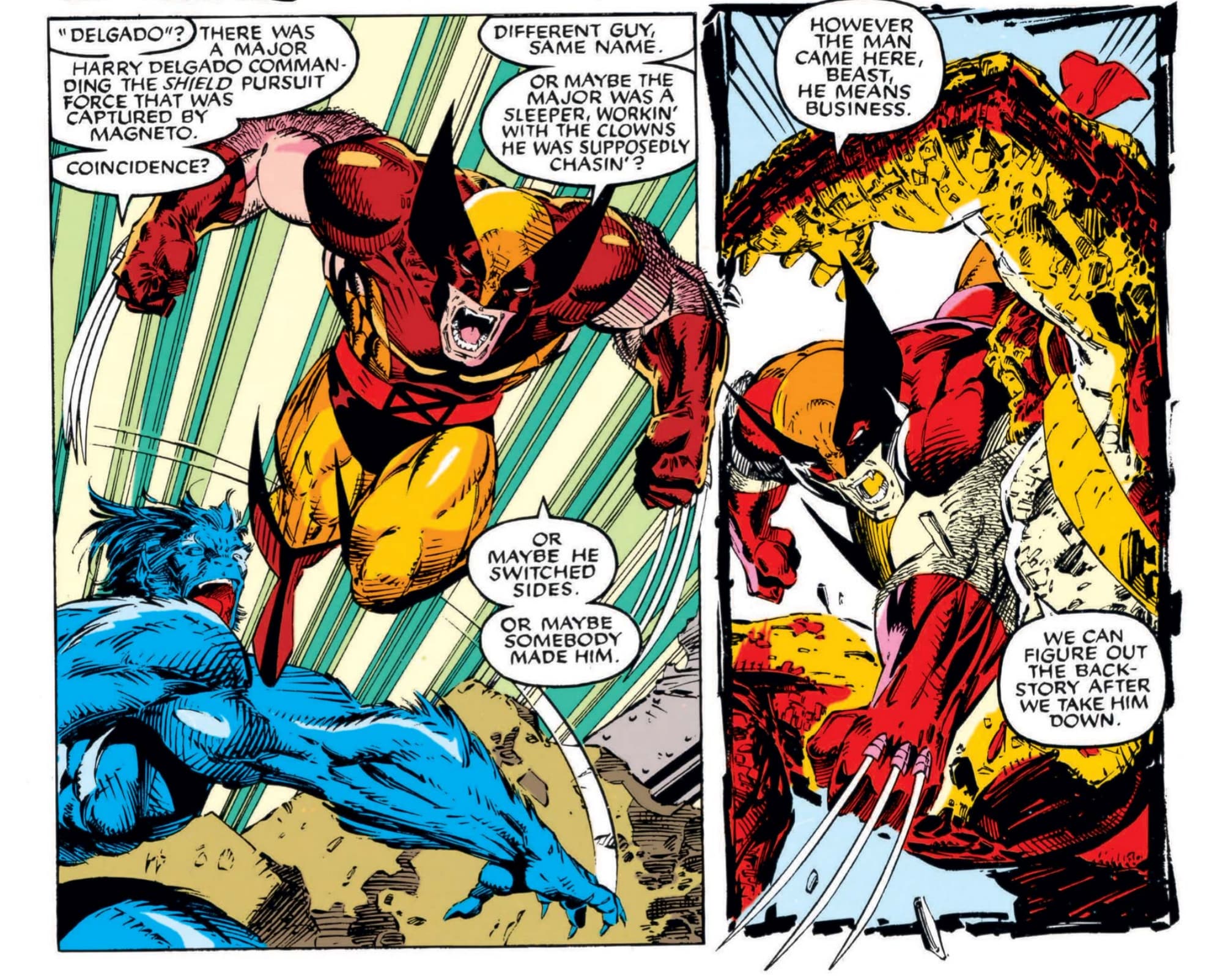 X-MEN (1991) #1 artwork by Jim Lee, Scott Williams, and Joe Rosas