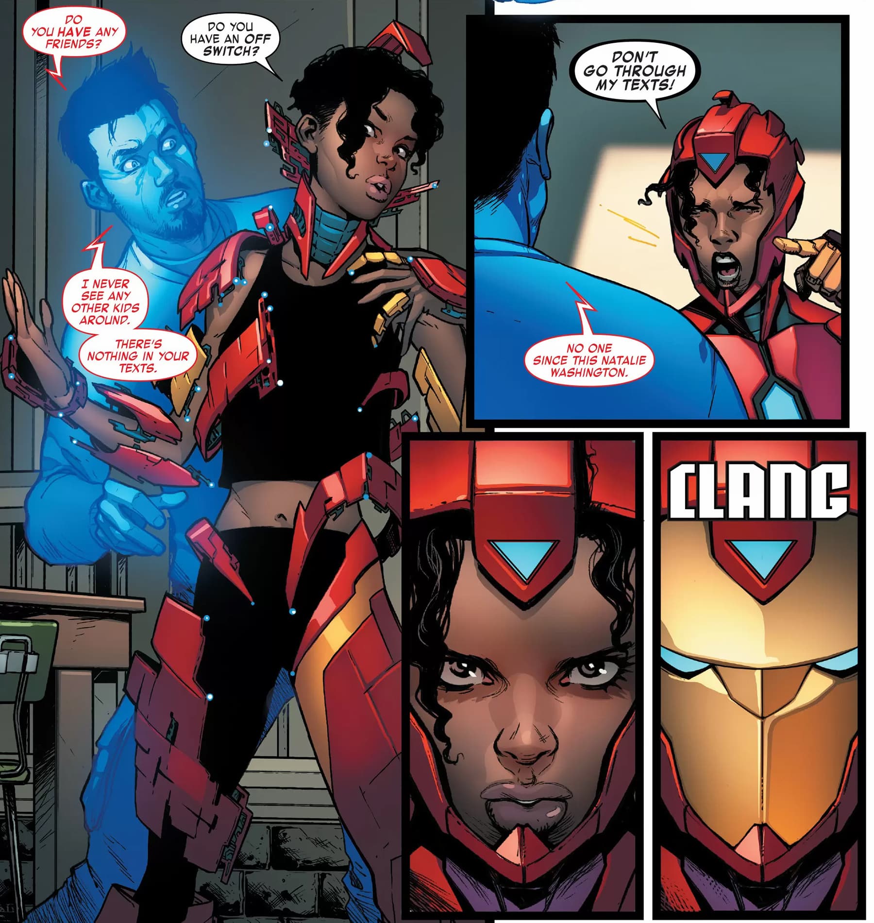 INVINCIBLE IRON MAN (2016) #3 by Brian Michael Bendis and Stefano Caselli