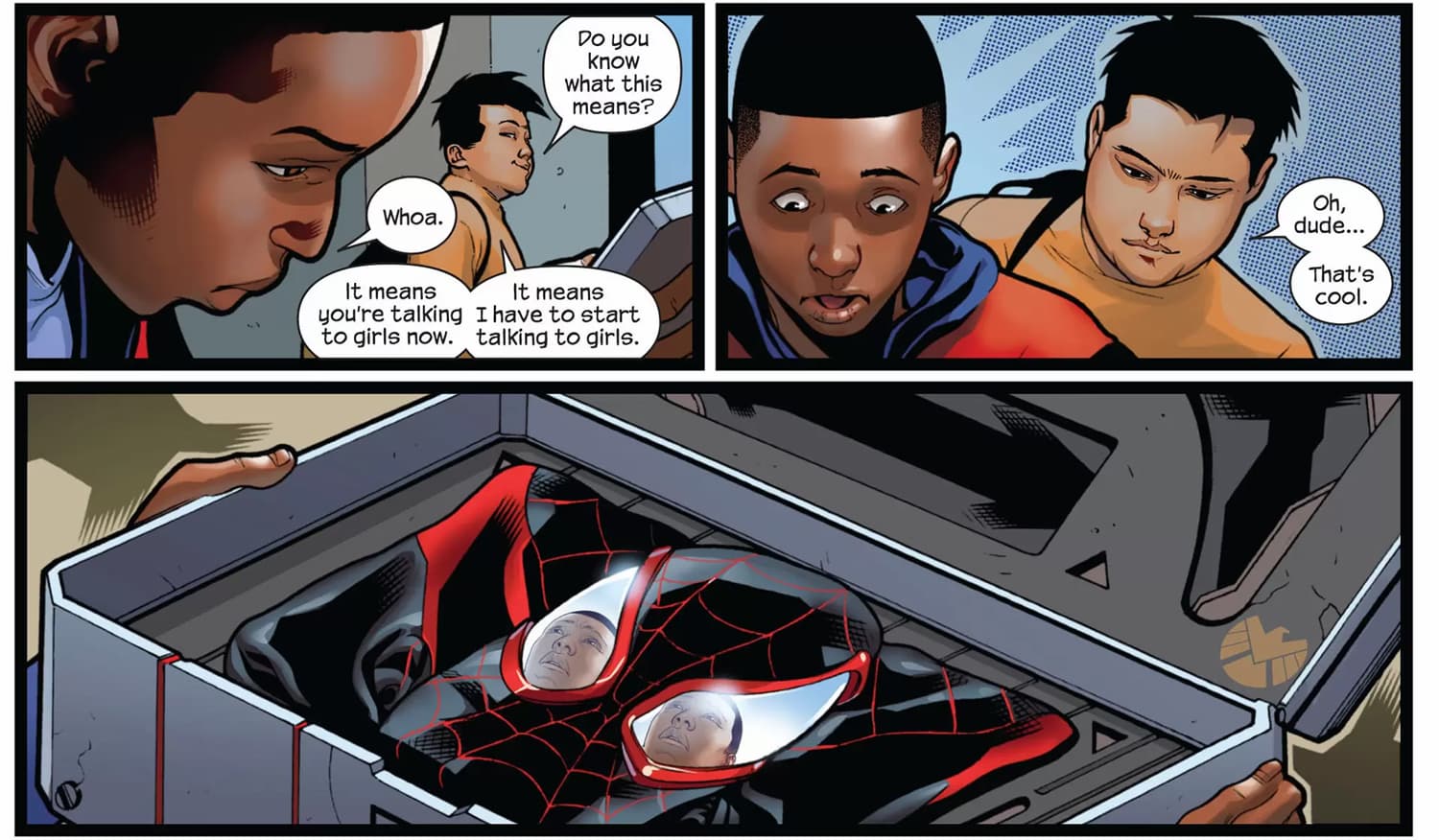 ULTIMATE COMICS SPIDER-MAN (2011) #5 artwork by Sara Pichelli, David Messina, and Justin Ponsor