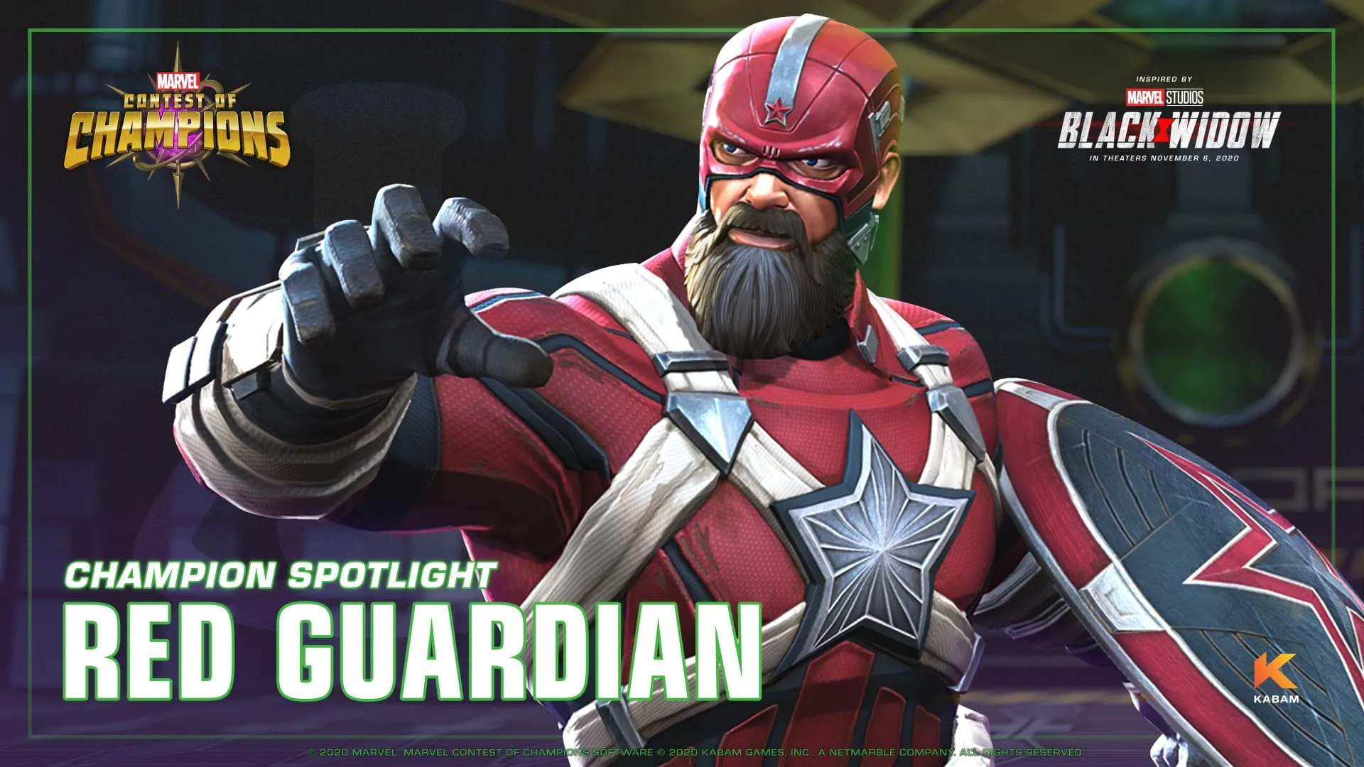 Entering Marvel Contest of Champions: Red Guardian