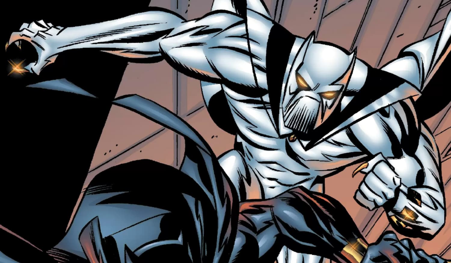 BLACK PANTHER (1998) #10 panel by Mike Manley and Chris Sotomayor