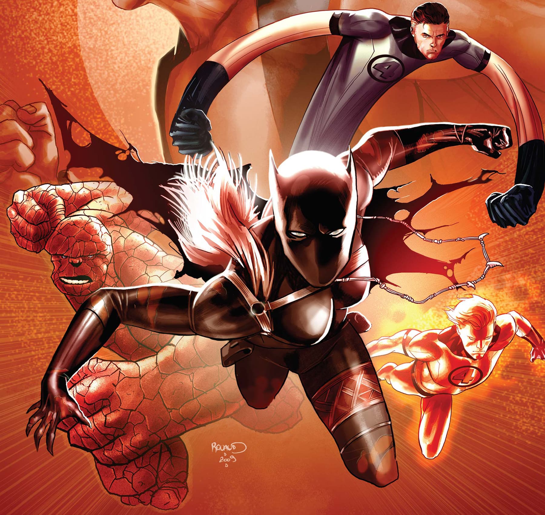 BLACK PANTHER (2009) #12 Cover by Paul Renaud