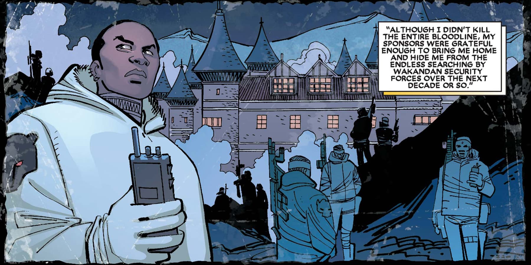 BLACK PANTHER (2005) #3 by Reginald Hudlin and John Romita Jr.