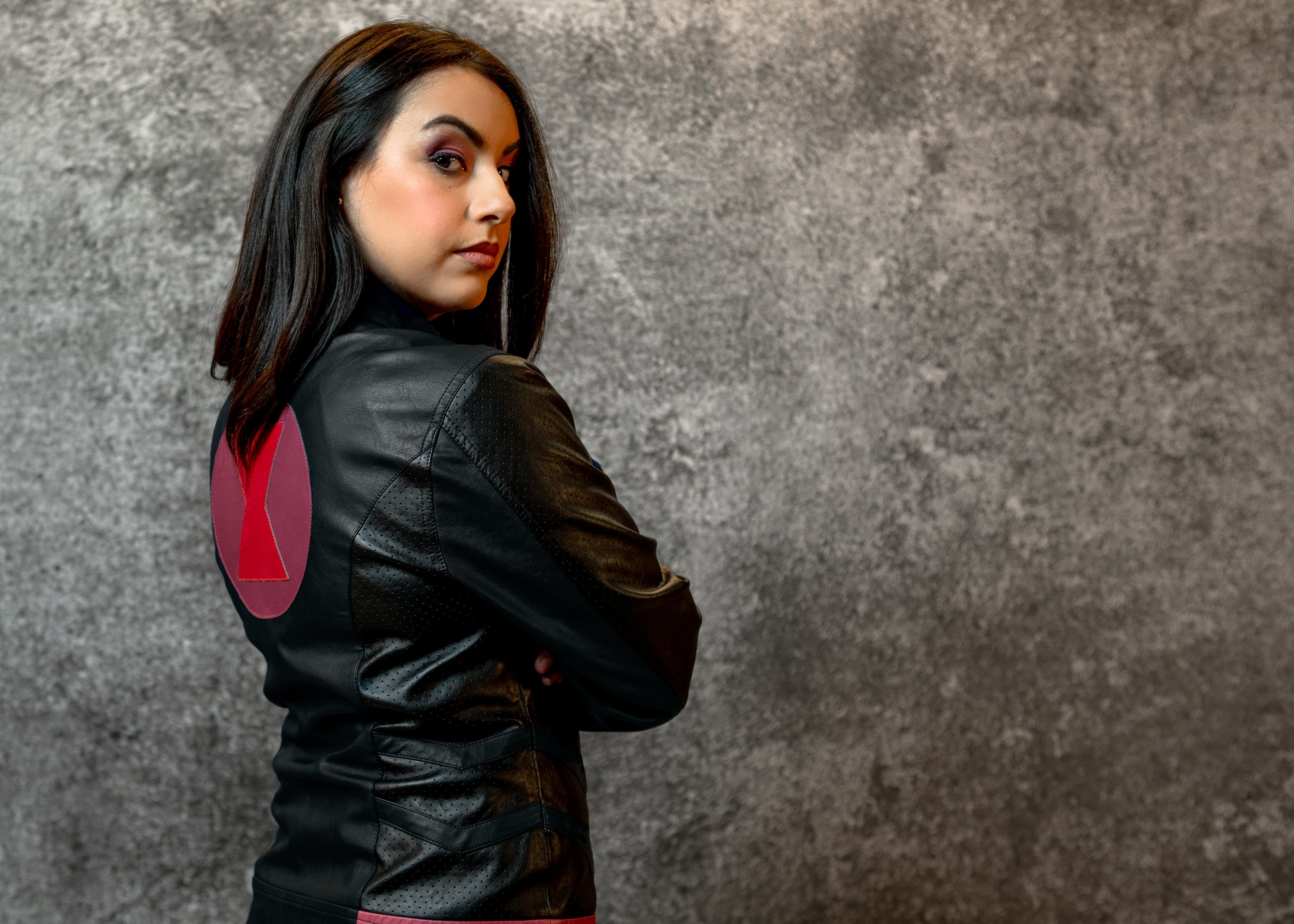 Black Widow Leather Jacket