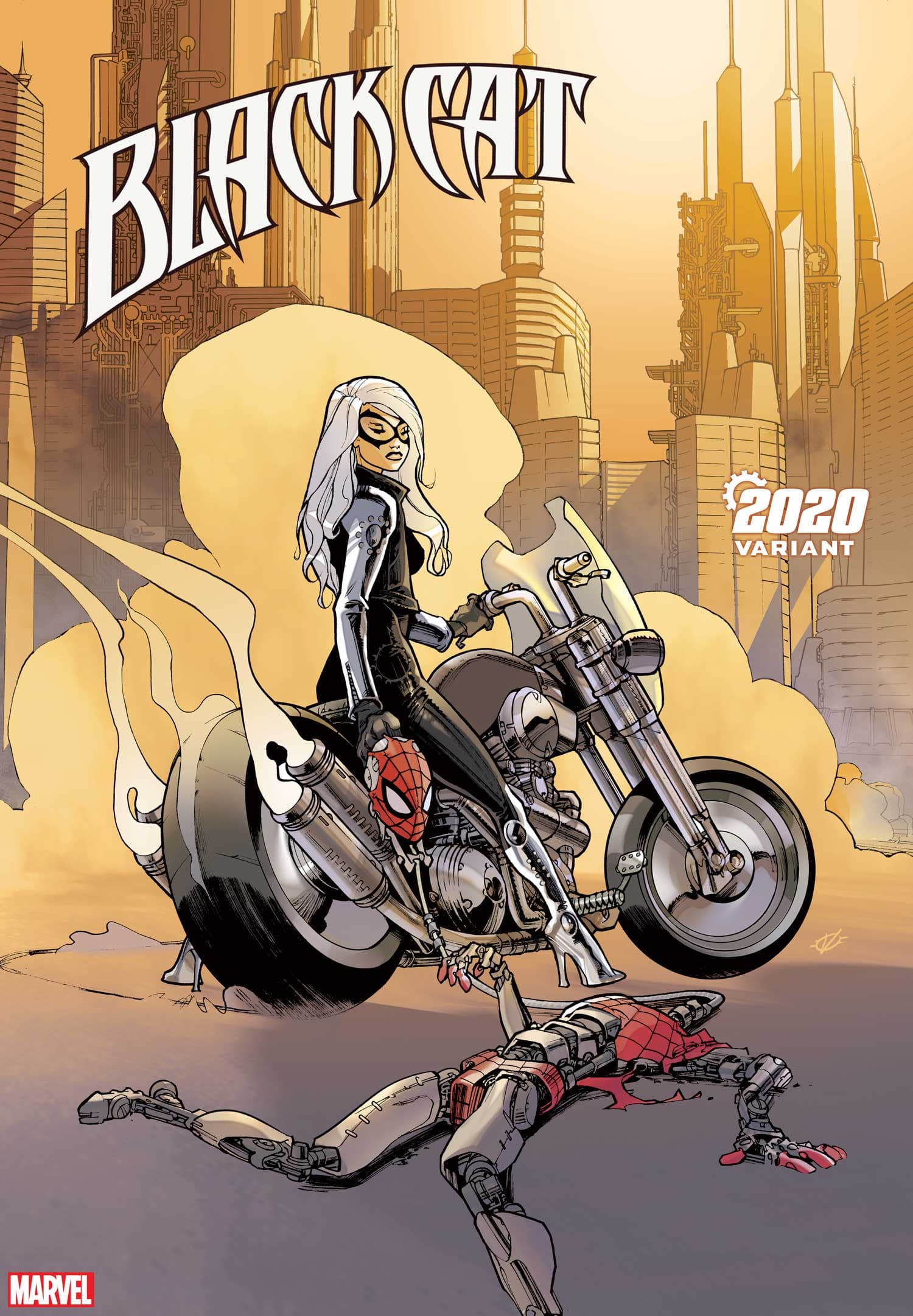 BLACK CAT #7 2020 VARIANT by OLIVIER VATINE