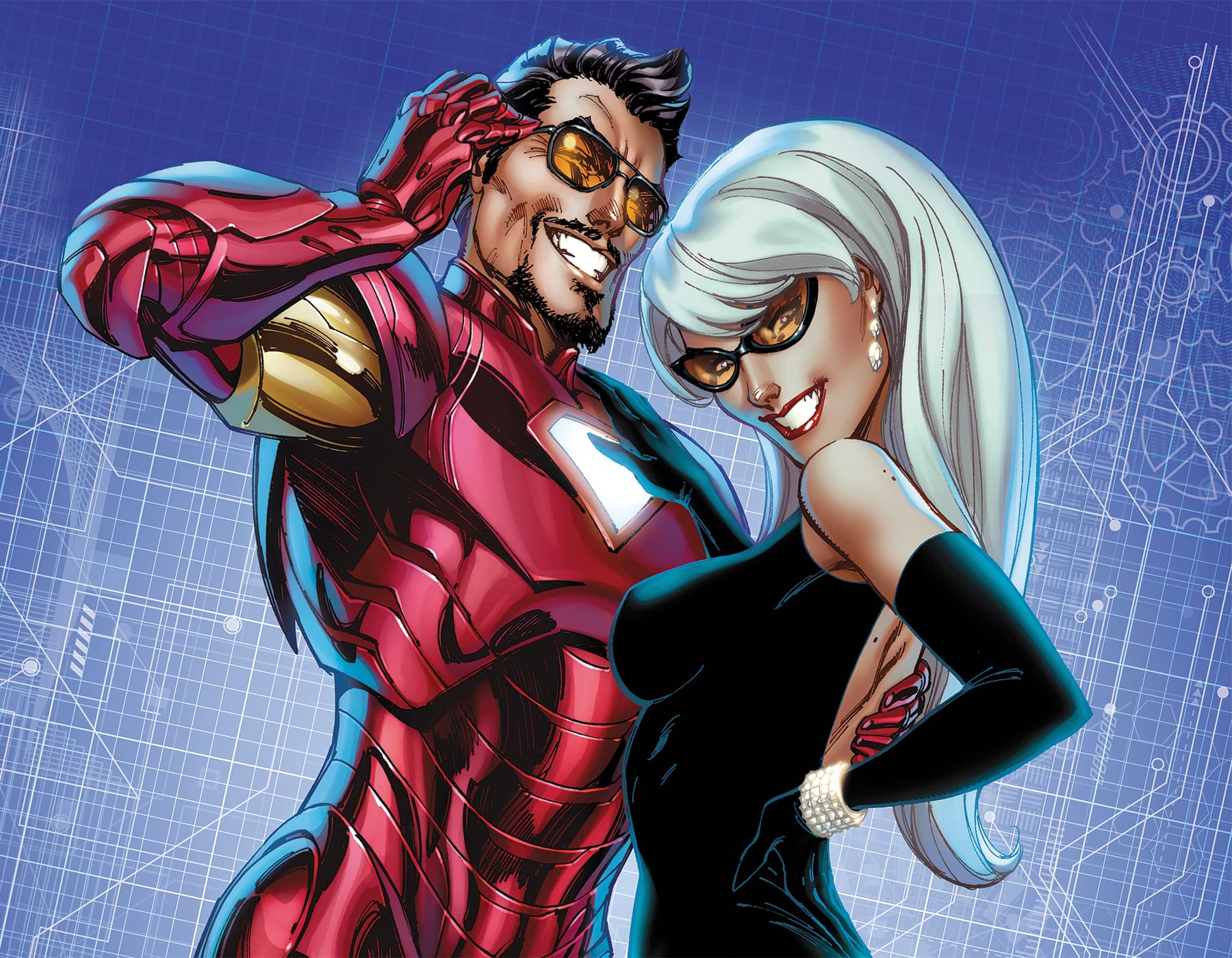 BLACK CAT (2019) #12 cover by J. Scott Campbell