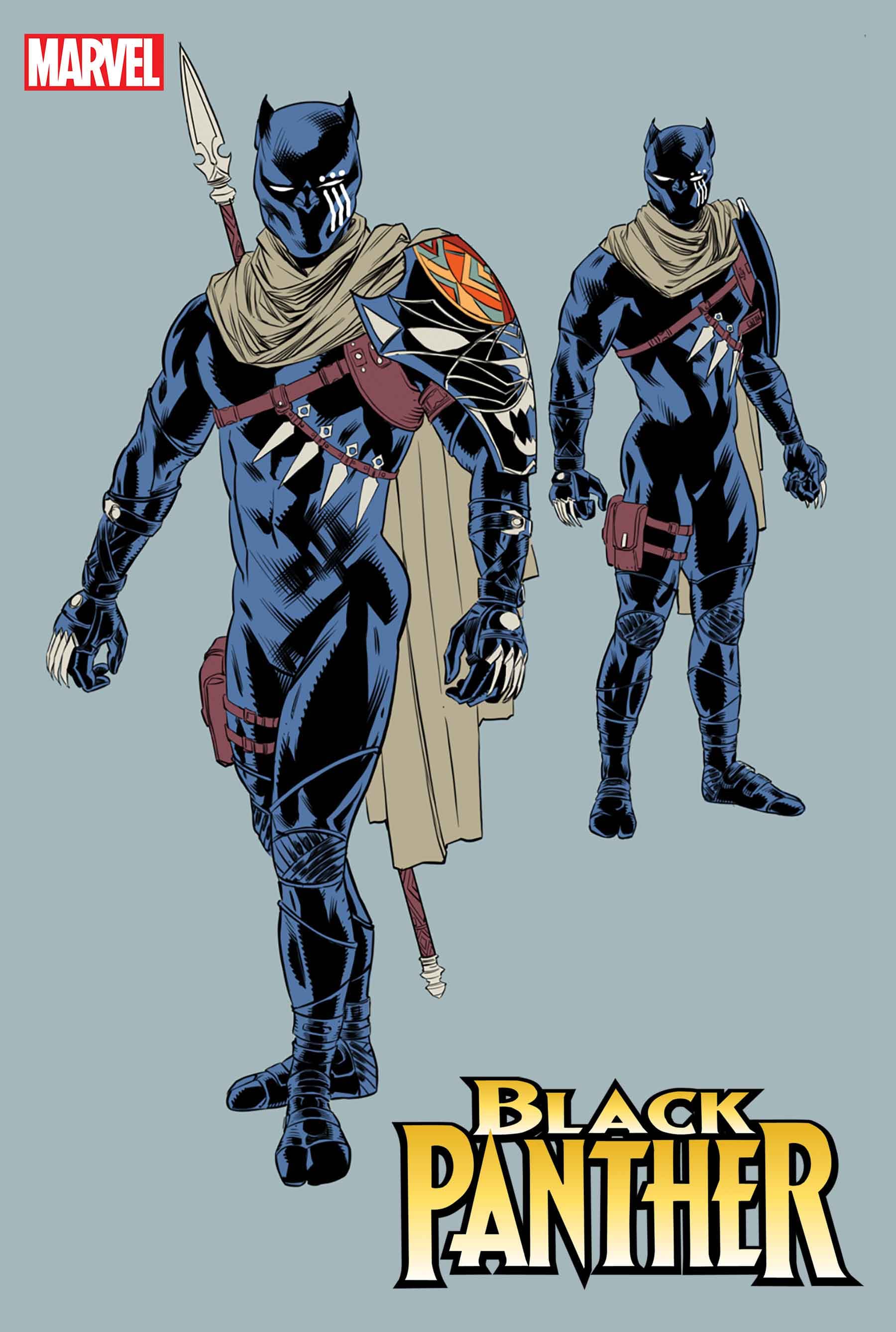 BLACK PANTHER #1 Design Variant Cover by Chris Allen