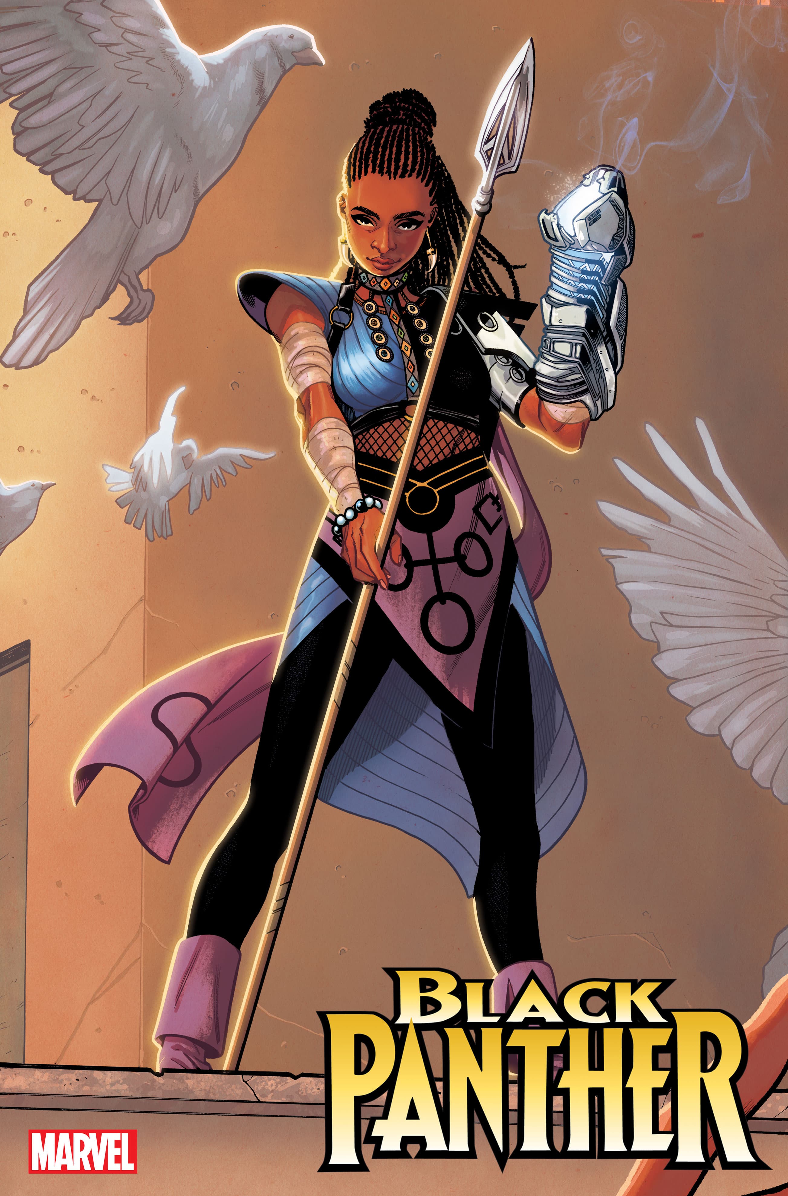 BLACK PANTHER #1 Women of Marvel Variant Cover by Elena Casagrande & Jordie Bellaire