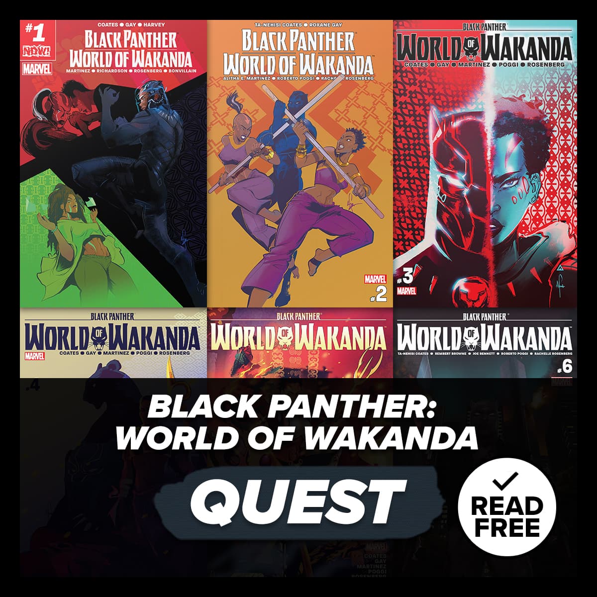 Marvel Insider Challenge Black Panther: World of Wakanda Reading Quest