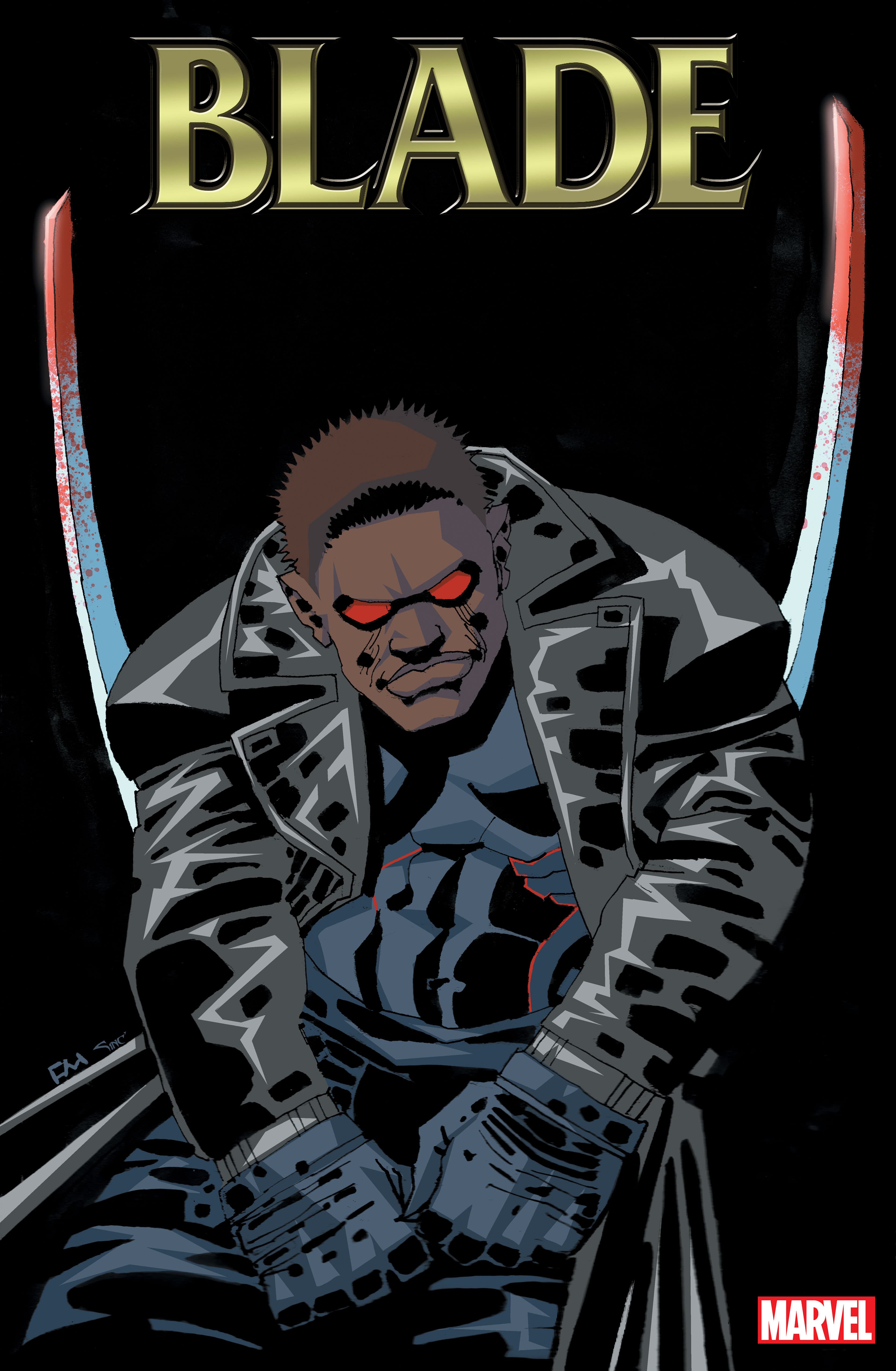 BLADE #1 Variant Cover by Frank Miller