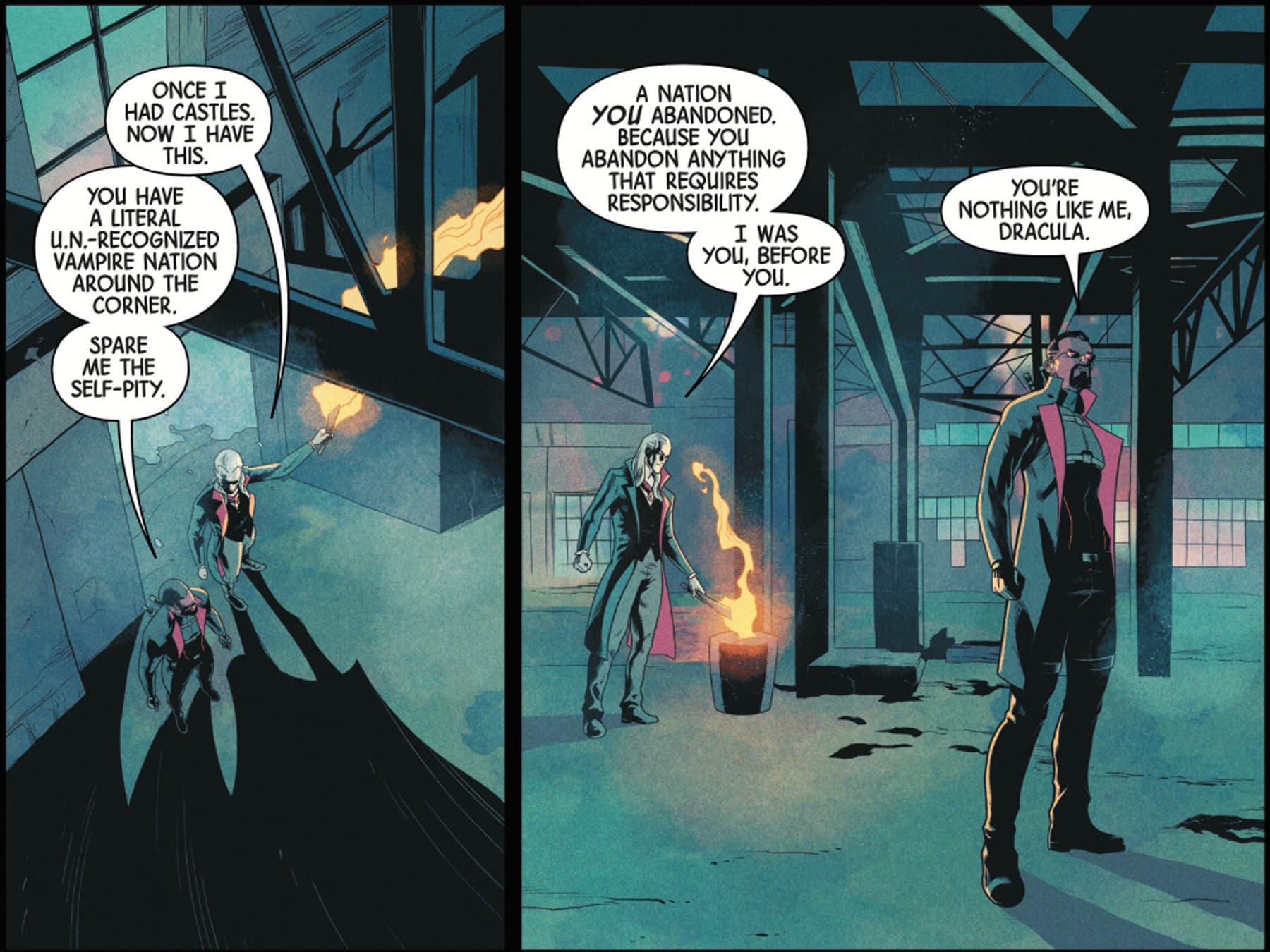 BLADE (2023) #6 panels by Bryan Hill and Lee Ferguson