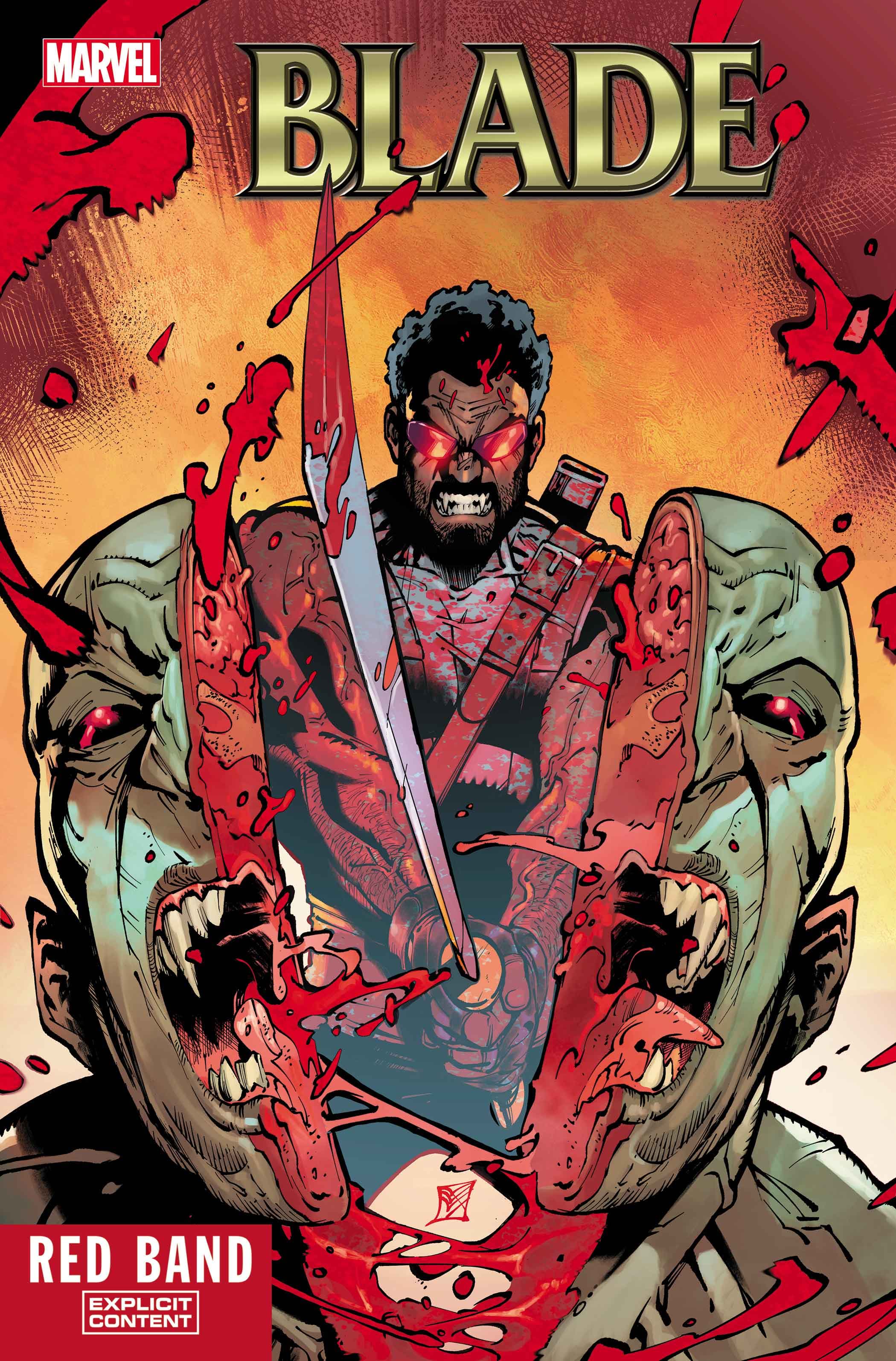 Blade: Red Band #1 Cover by C.F. Villa