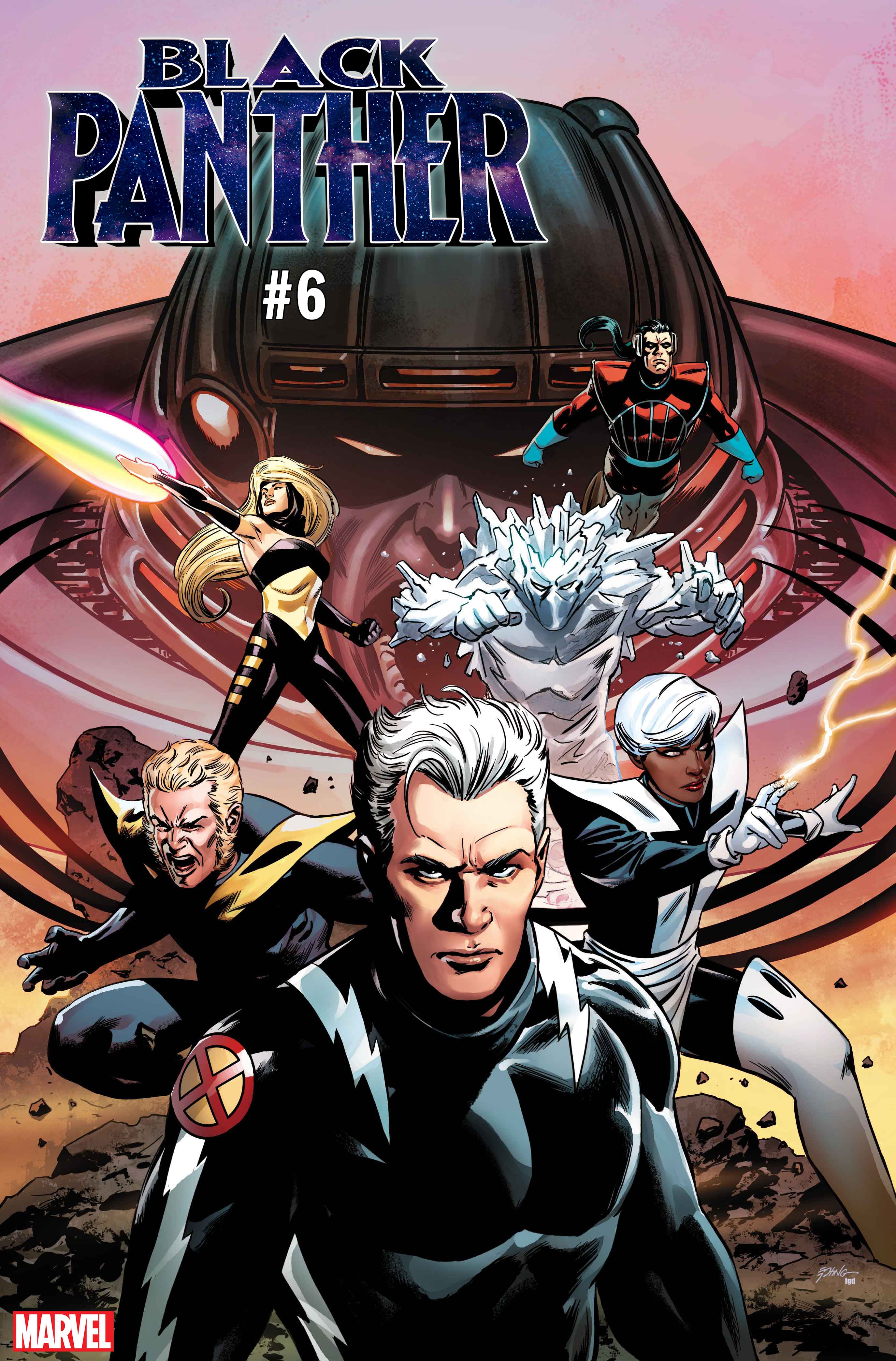 BLACK PANTHER #6 / UNCANNY X-MEN VARIANT COVER by Steve Epting