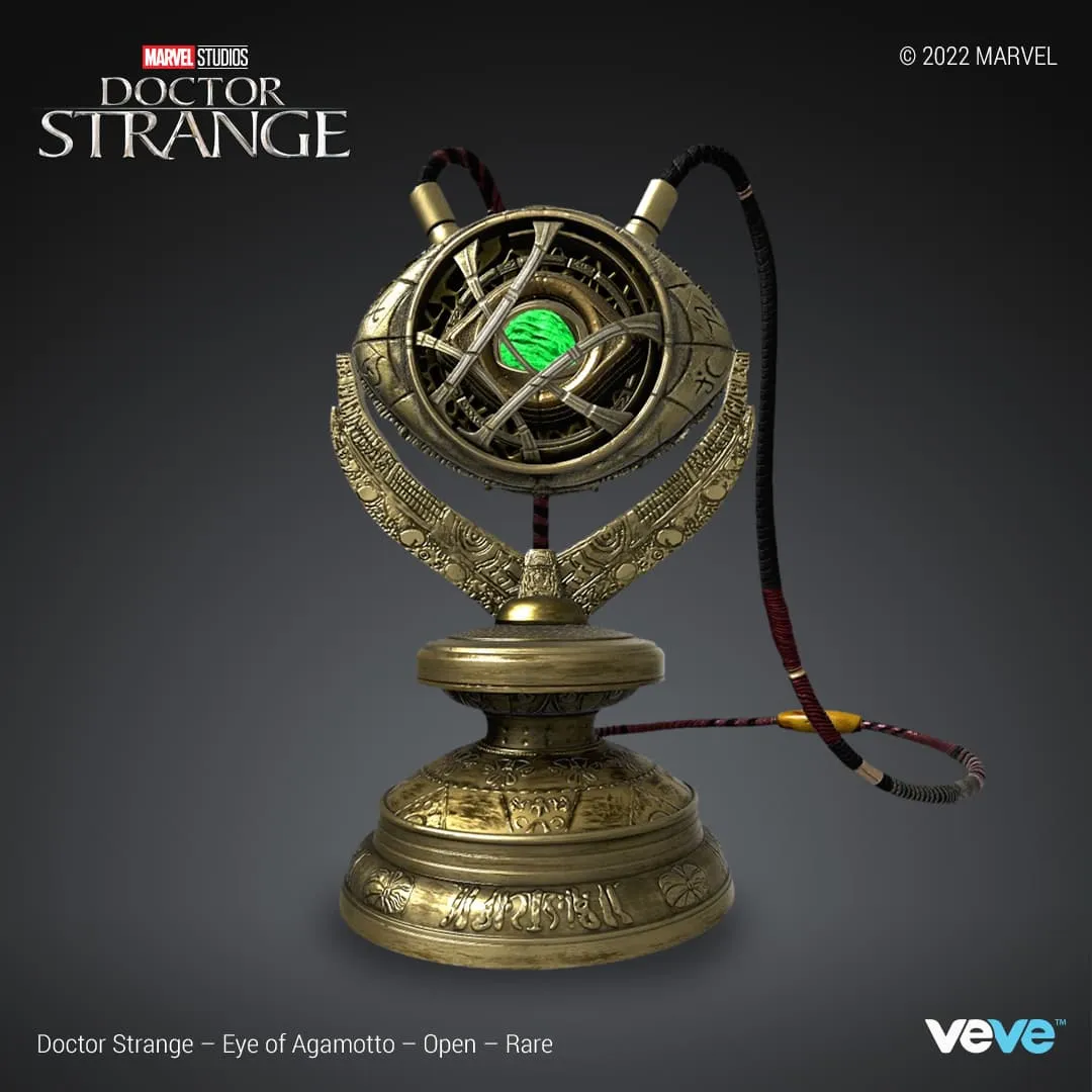 Wield Unknown Power with the Eye of Agamotto VeVe Digital Artifact