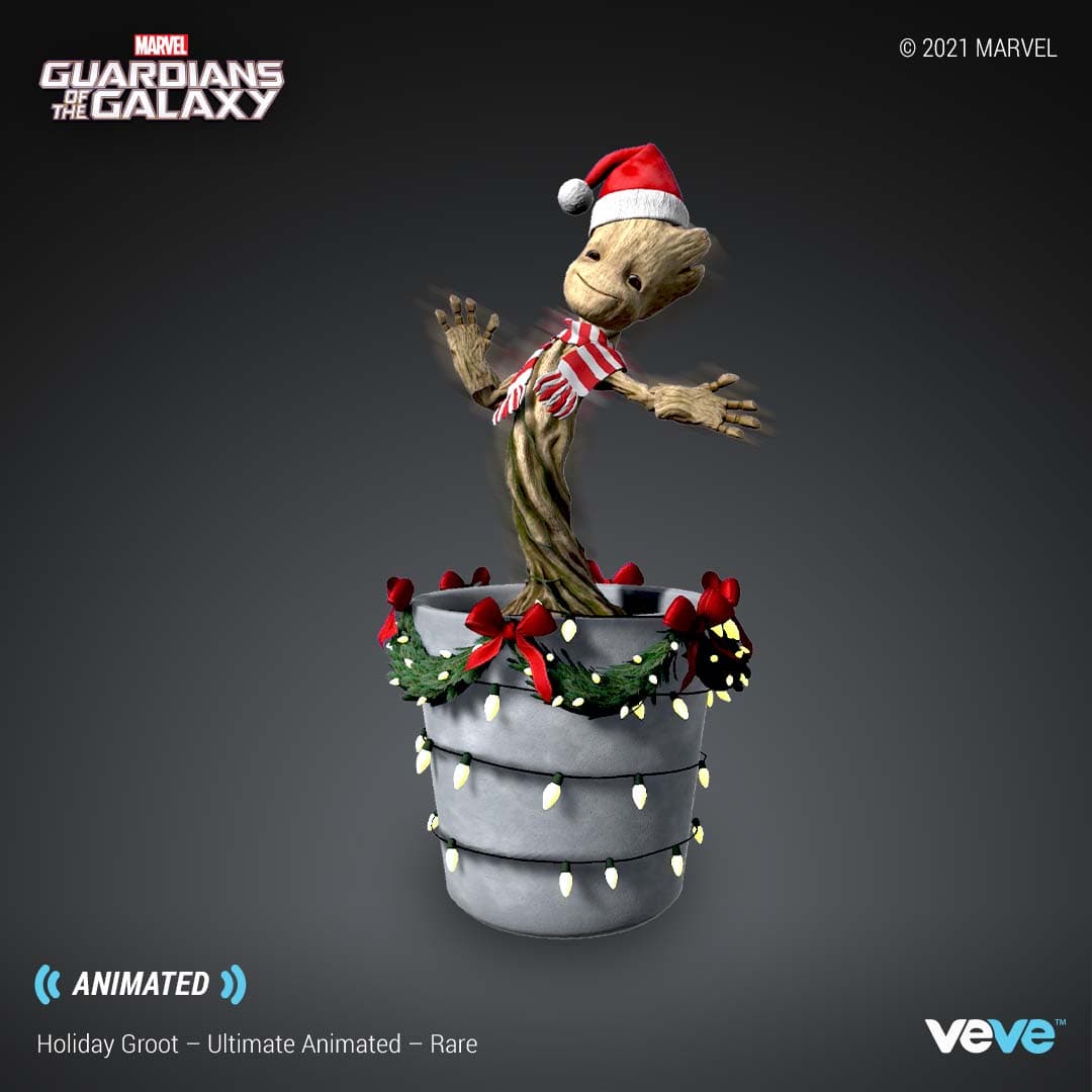 RARE — Holiday Groot — Ultimate Animated