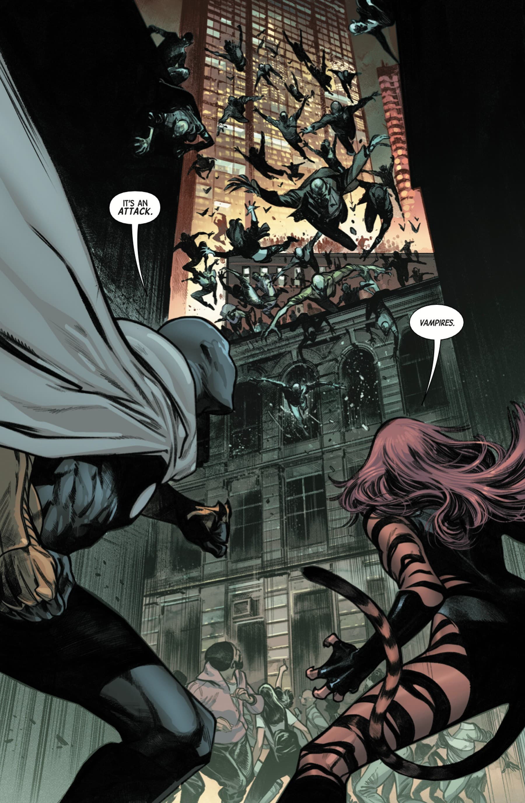 BLOOD HUNT (2024) #1 page by Jed MacKay and Pepe Larraz