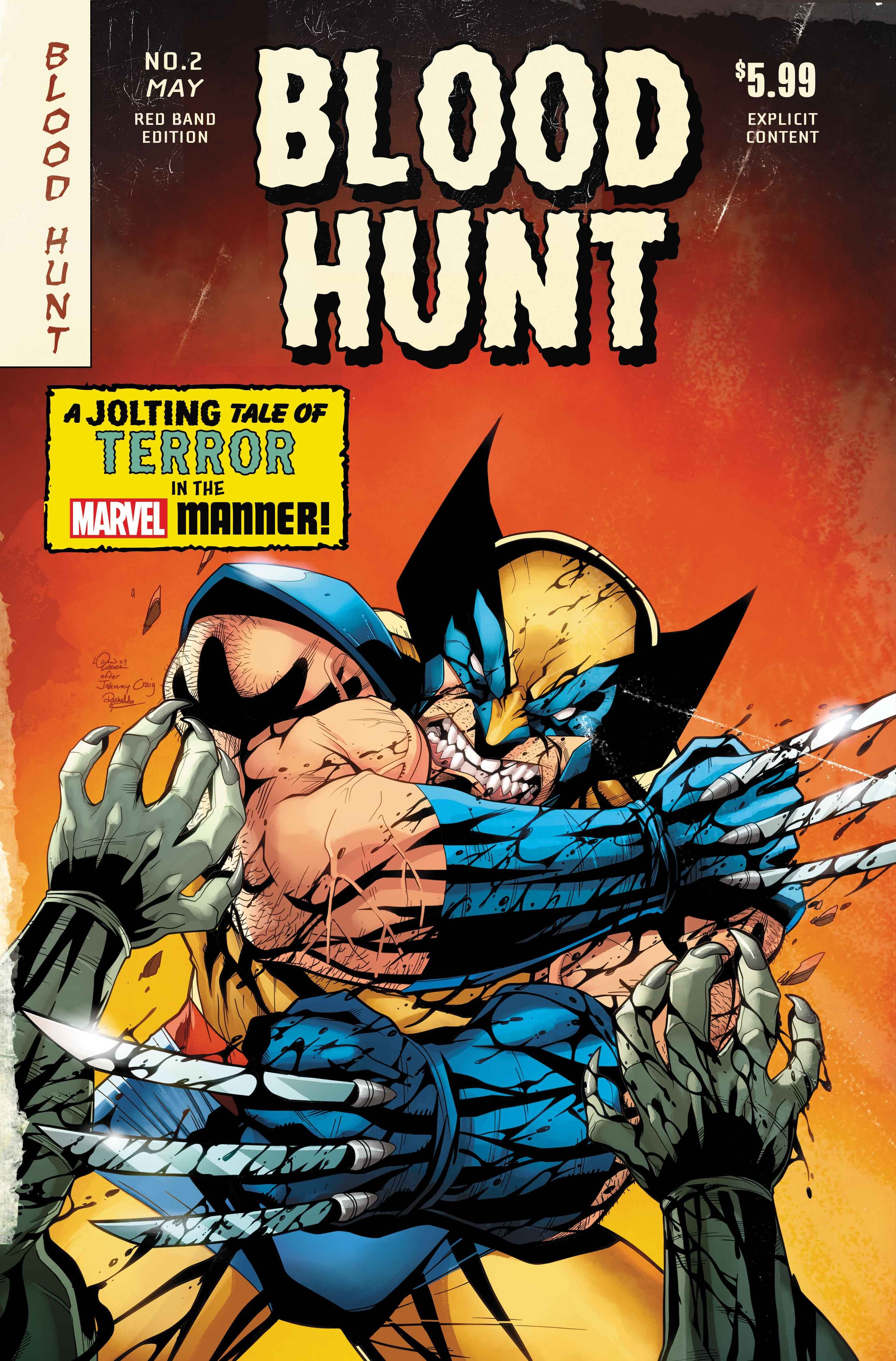 BLOOD HUNT #2 cover by Logan Lubera