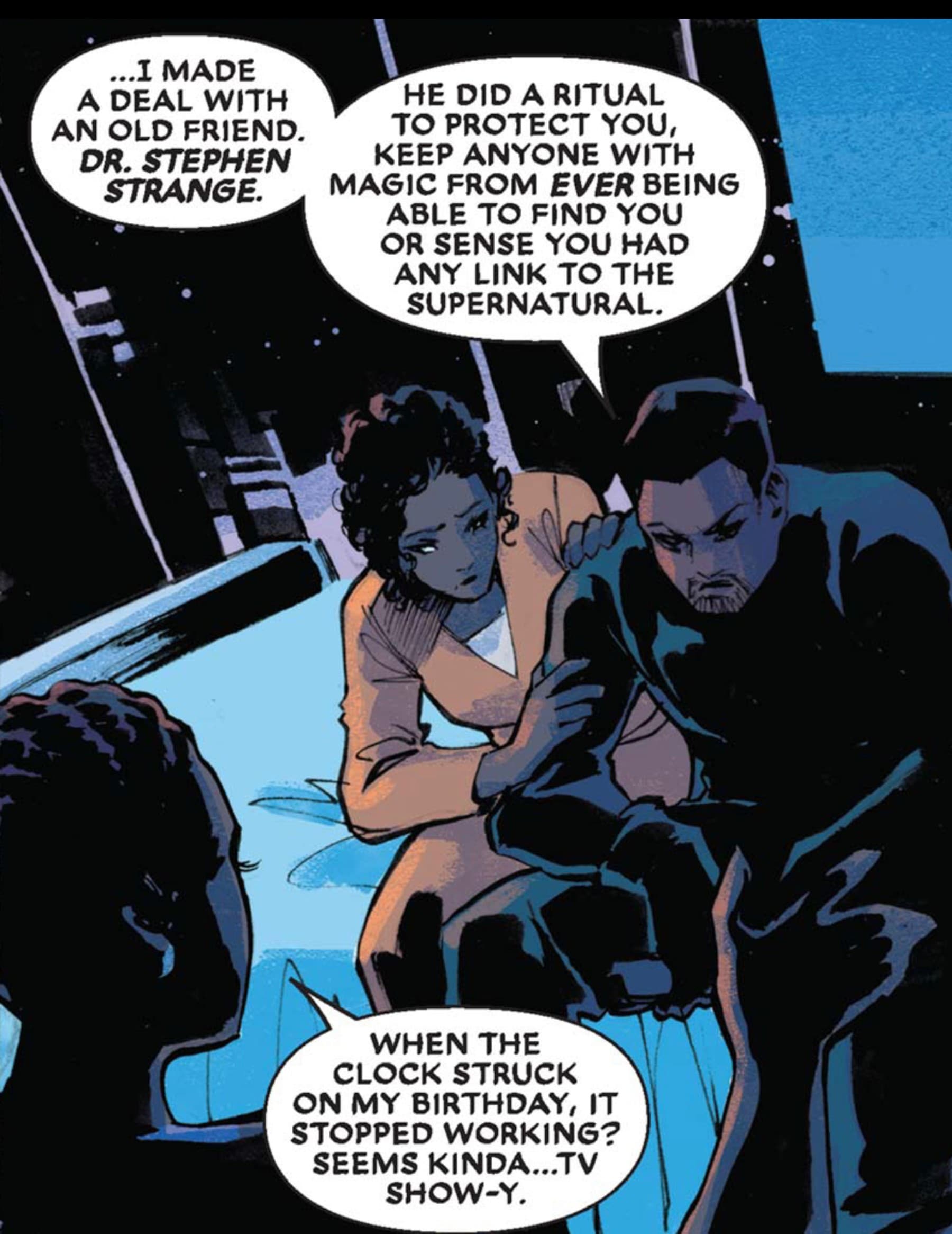 BLOODLINE: DAUGHTER OF BLADE (2023) #3 panel by Danny Lore and Karen S. Darboe