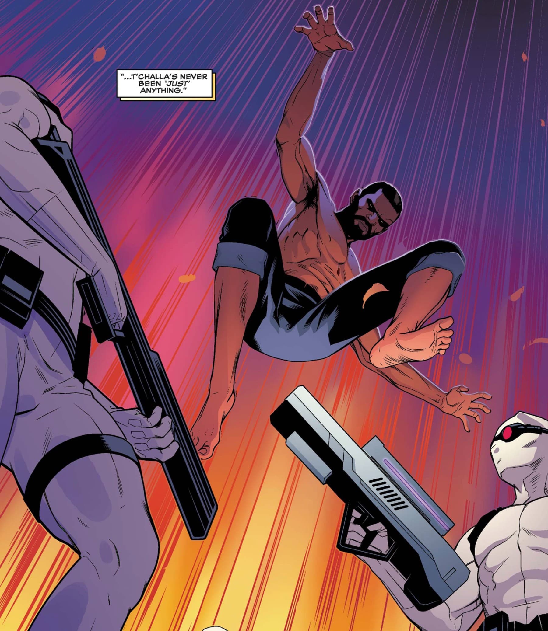 BLACK PANTHER (2021) #5 page by John Ridley and Juann Cabal