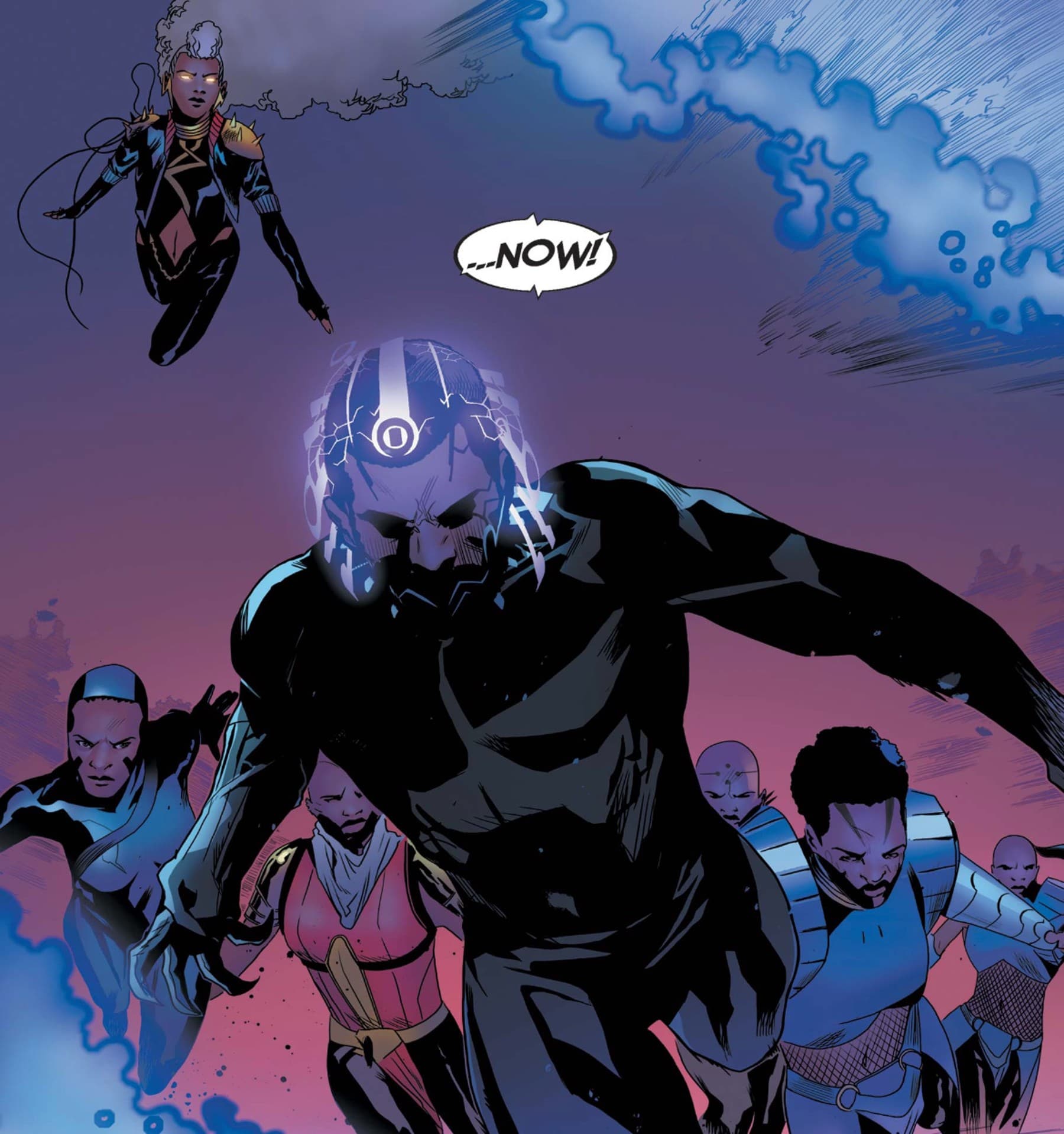 BLACK PANTHER (2021) #8 artwork by Stefano Landini