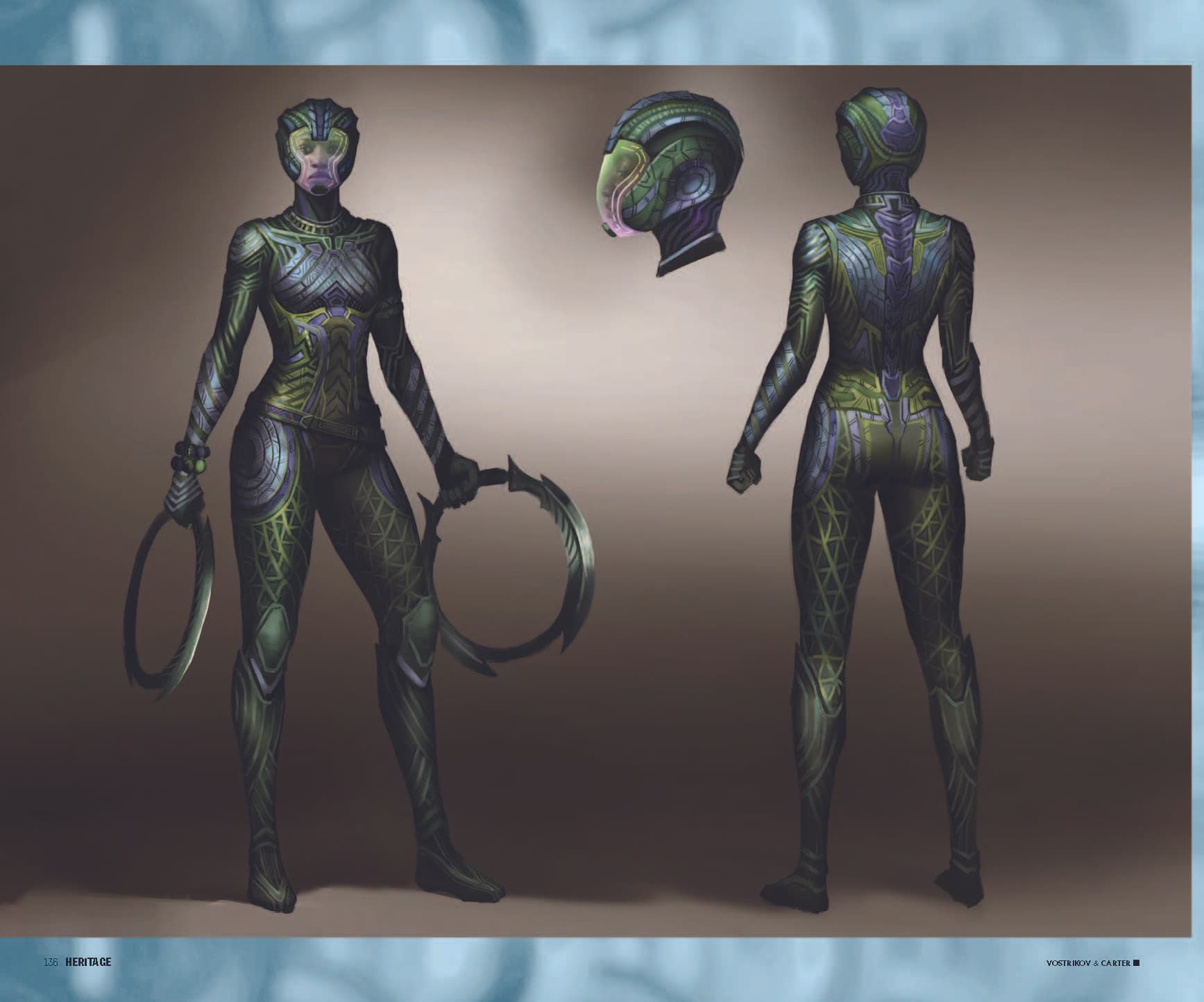 'Marvel Studios' Black Panther: Wakanda Forever – The Art of the Movie' interior page