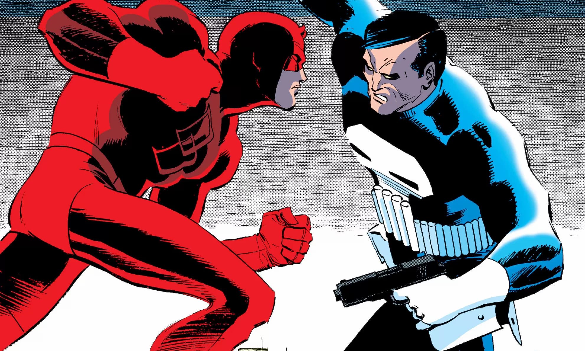 DAREDEVIL (1964) #257 cover by John Romita Jr., Al Williamson, and Max Scheele