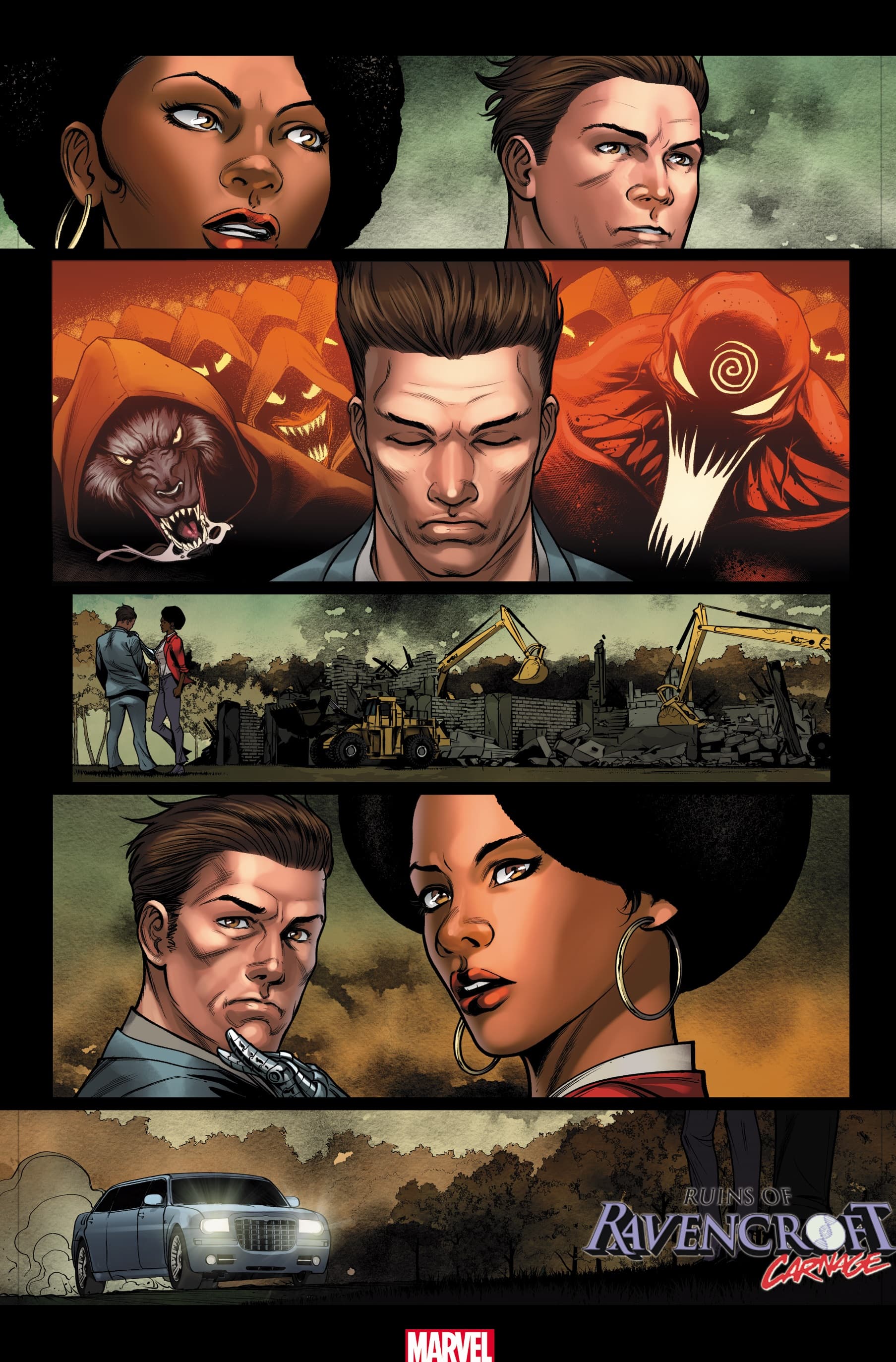 RUINS OF RAVENCROFT: CARNAGE #1 art by Guiu Villanova