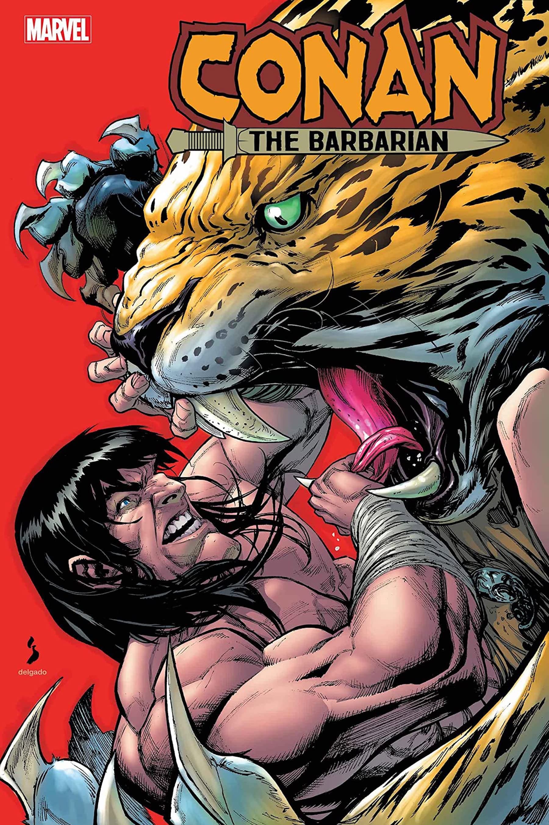 CONAN THE BARBARIAN #20 cover by Geoff Shaw