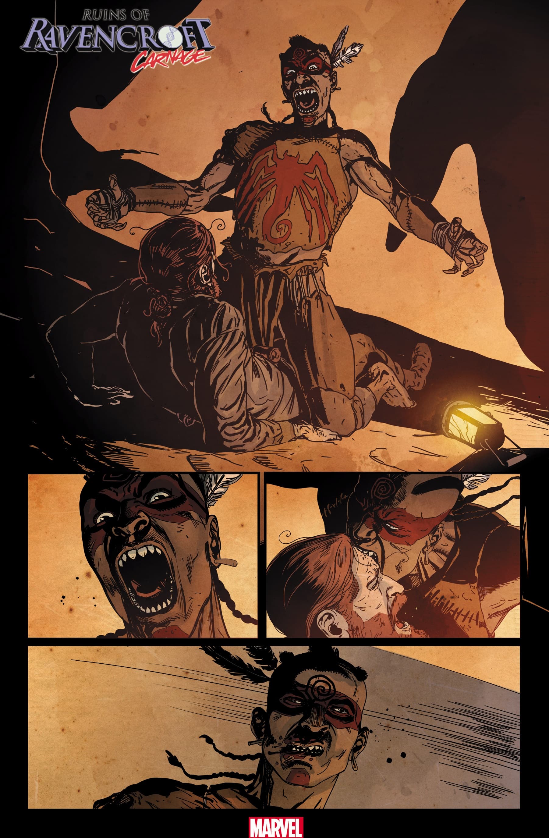 RUINS OF RAVENCROFT: CARNAGE #1 art by Guiu Villanova