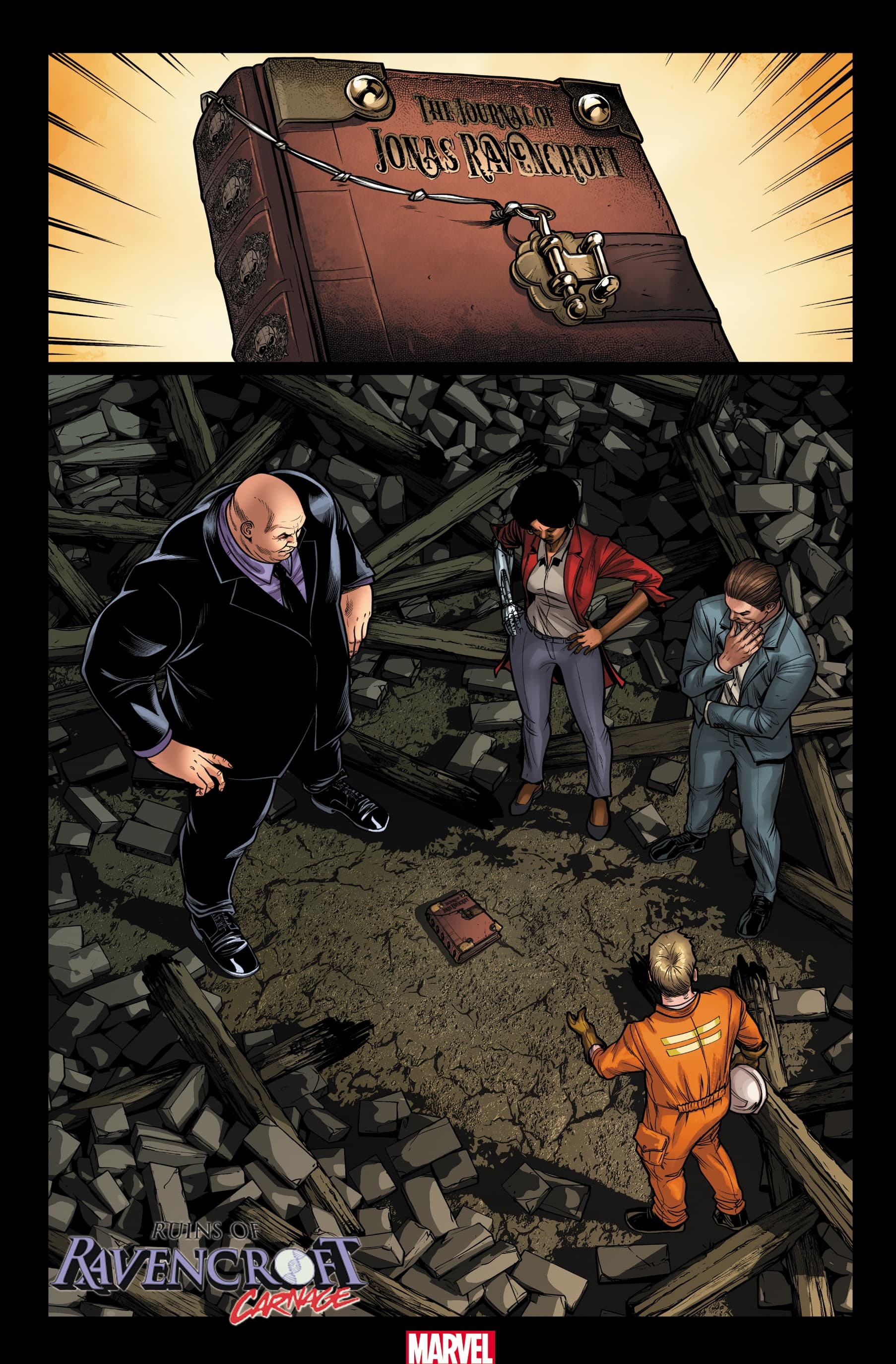 RUINS OF RAVENCROFT: CARNAGE #1 art by Guiu Villanova
