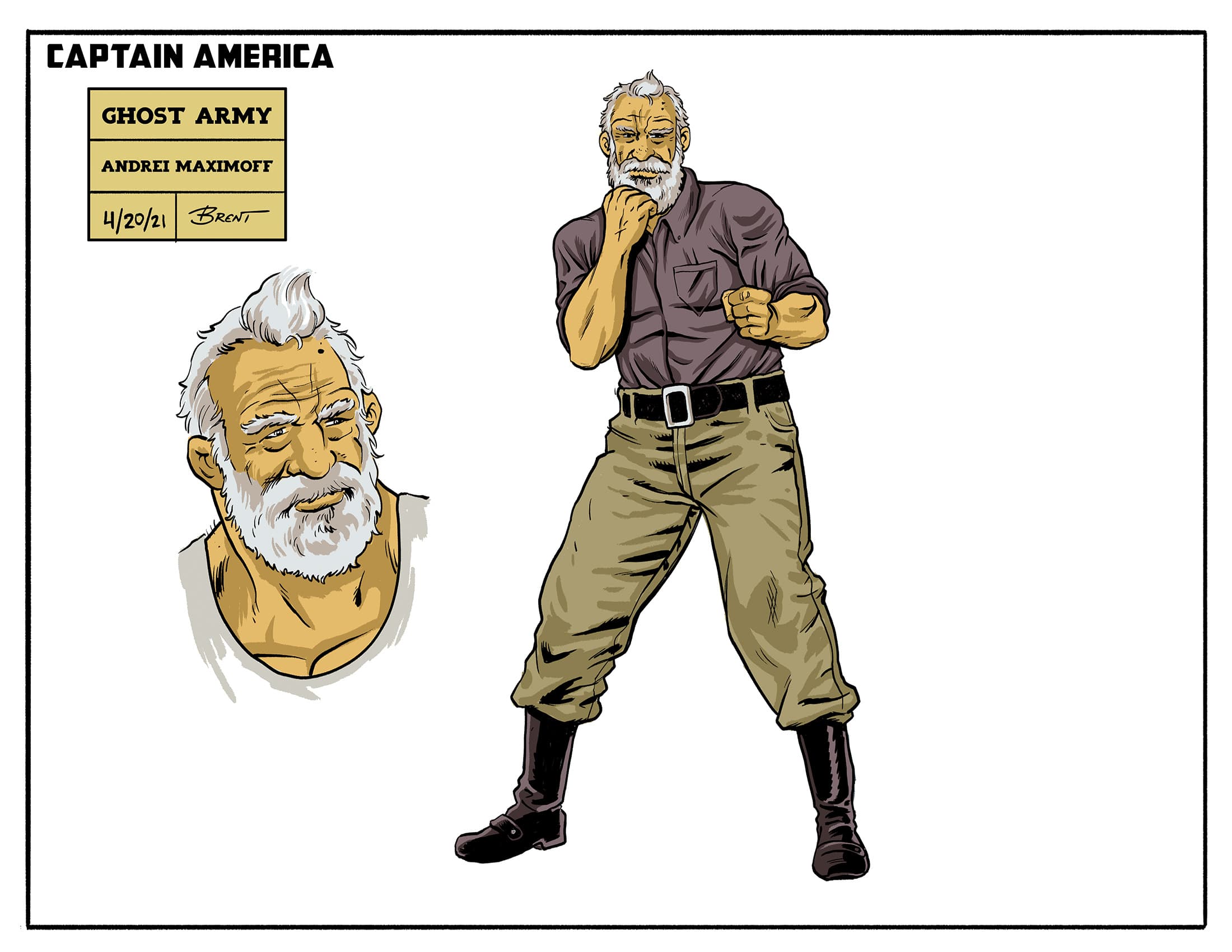 Captain America: The Ghost Army - Andrei Maximoff