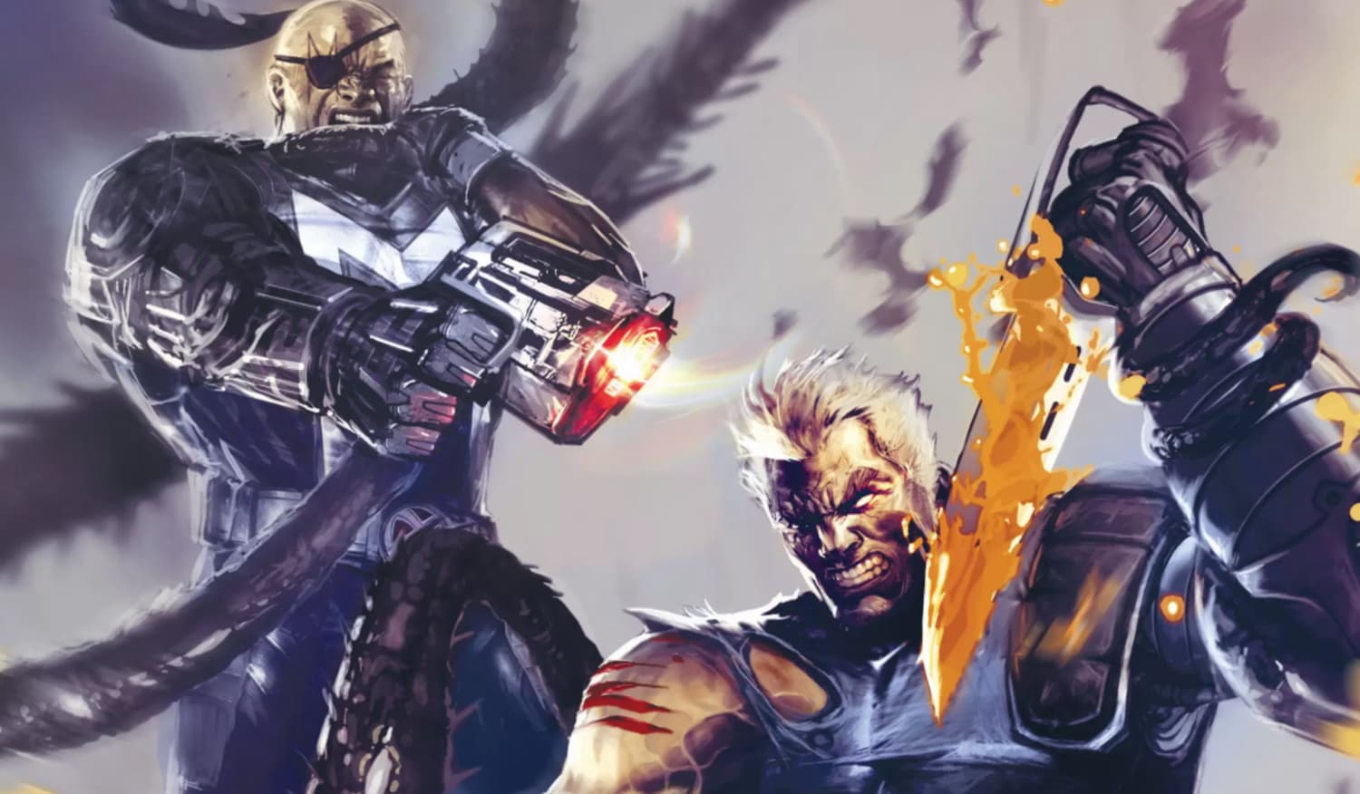 CABLE (2008) #19 cover by Dave Wilkins