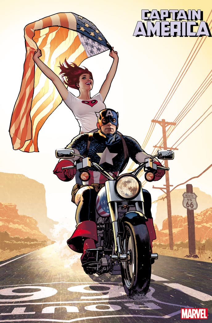 CAPTAIN AMERICA #15 by Adam Hughes  