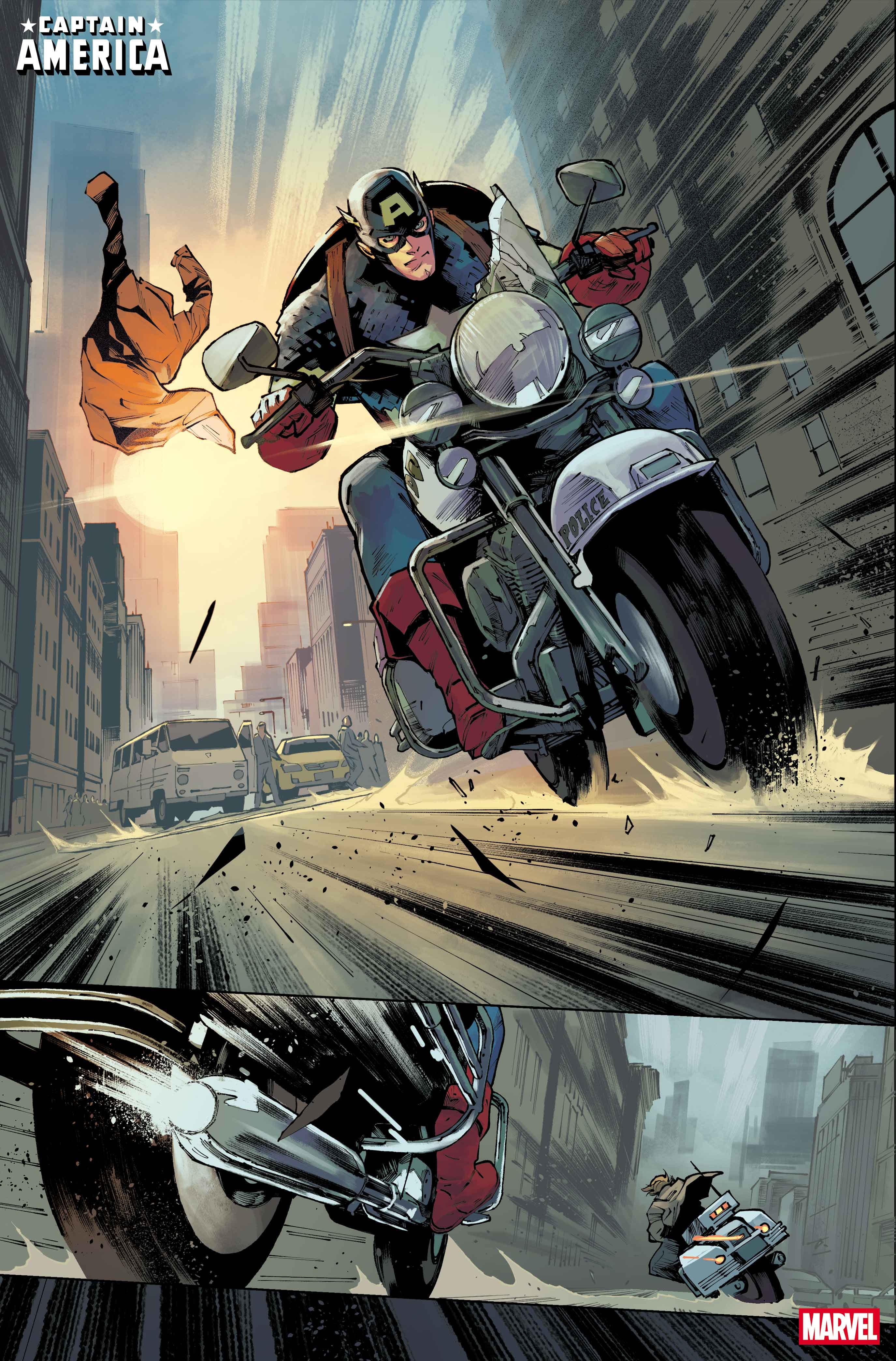 CAPTAIN AMERICA #1 by Chip Zdarsky and Valerio Schiti