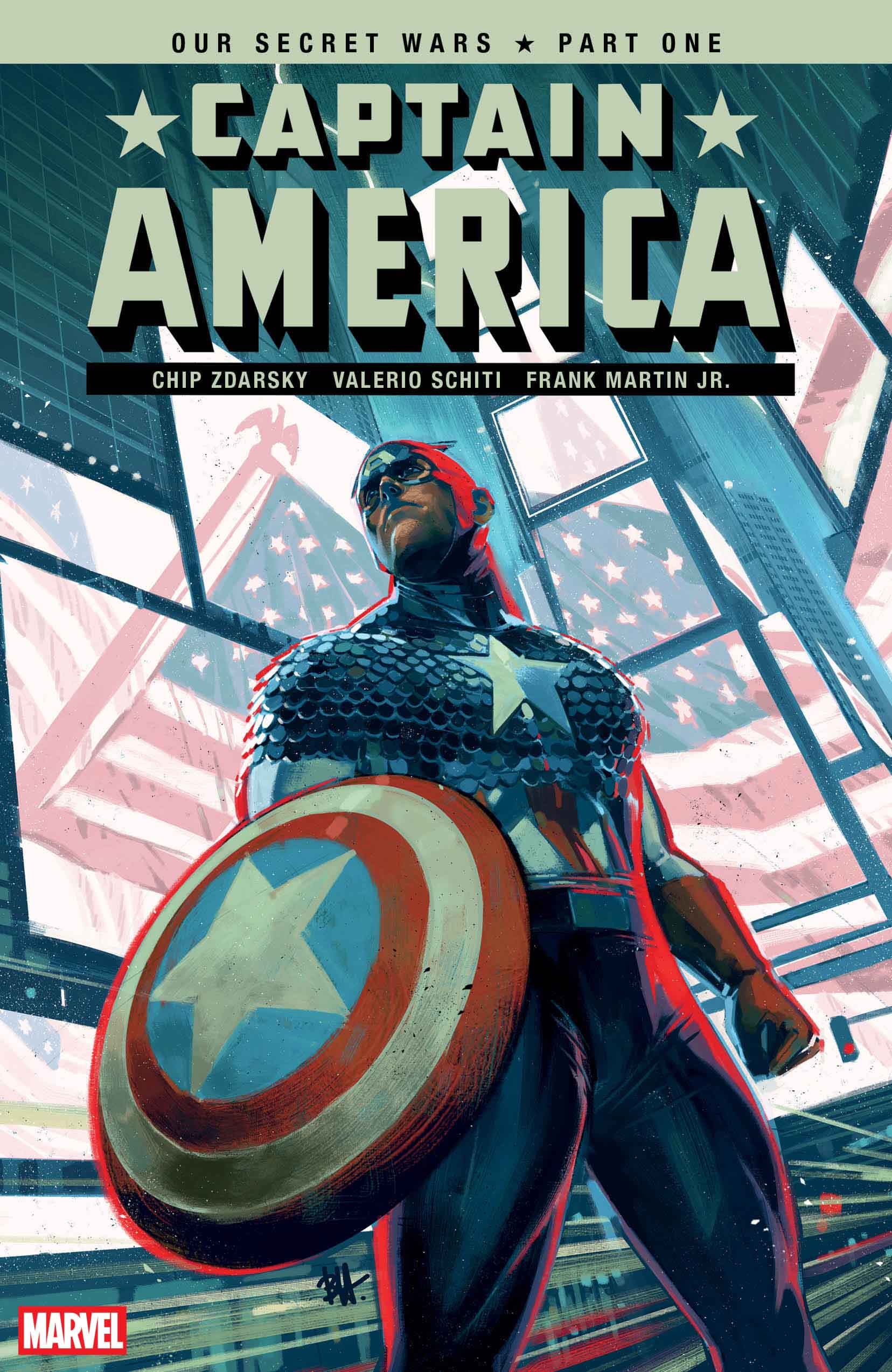 CAPTAIN AMERICA #1 Cover by BEN HARVEY
