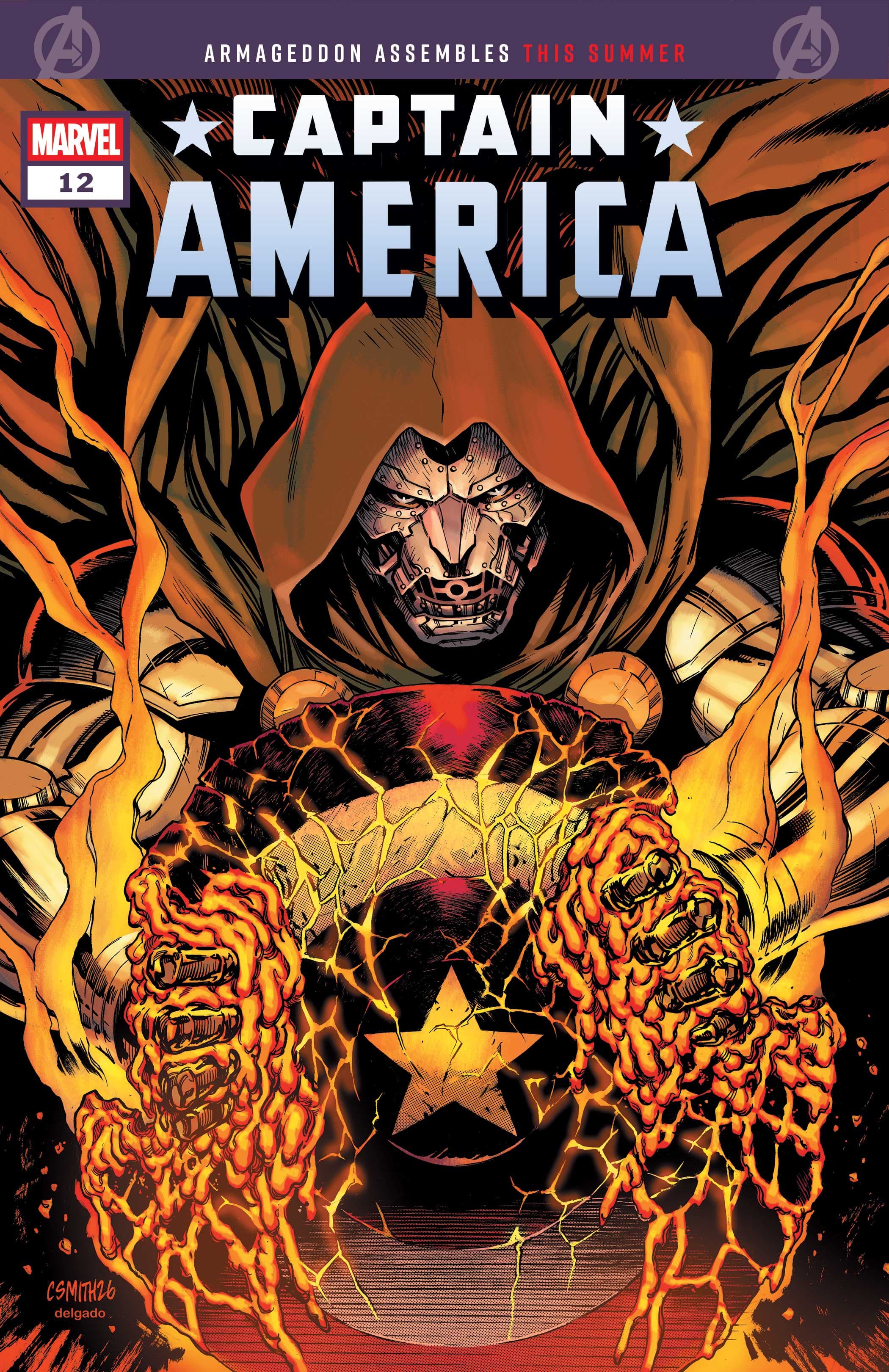 CAPTAIN AMERICA #12 Variant Cover by Cory Smith