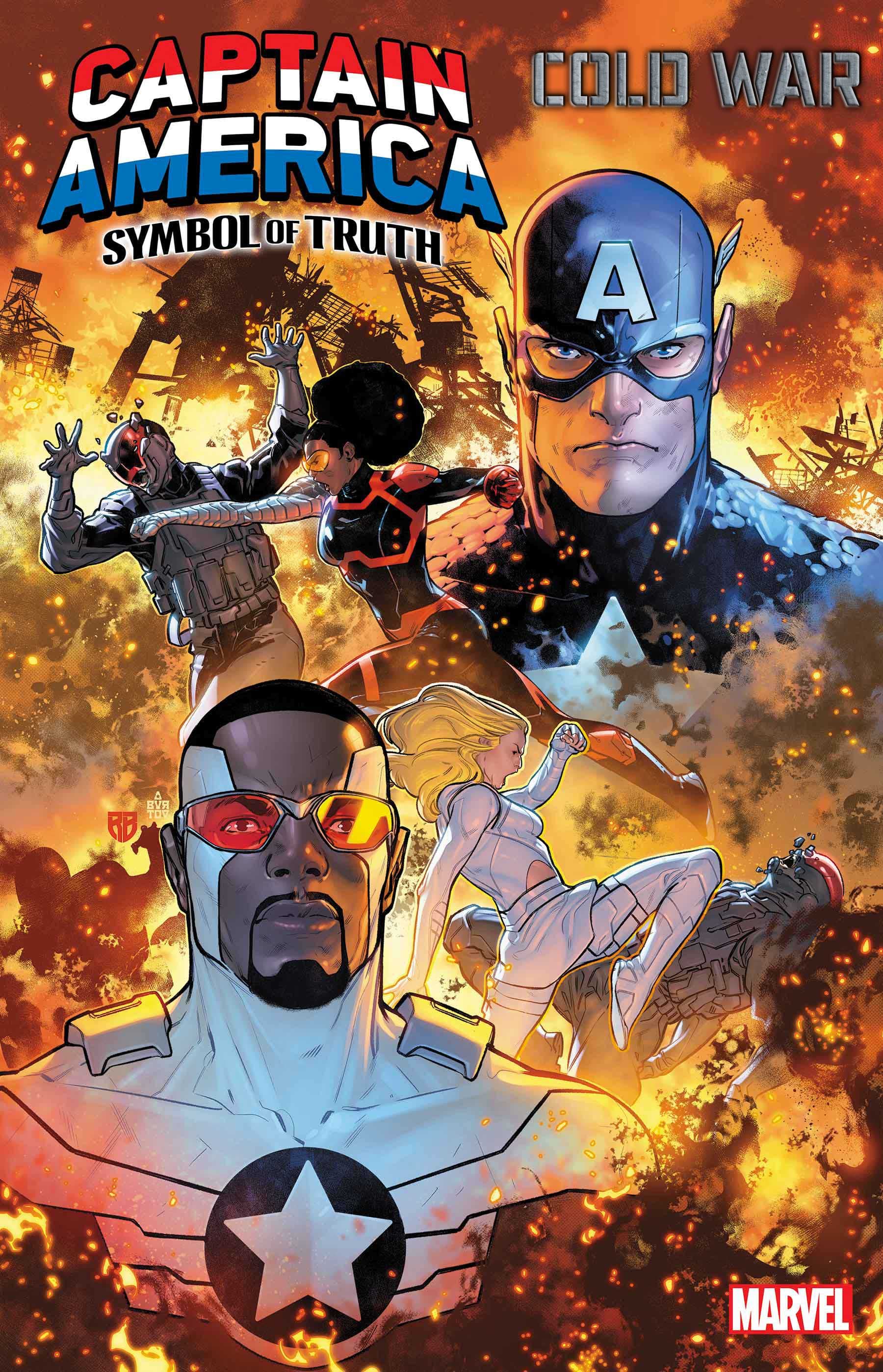 CAPTAIN AMERICA: SYMBOL OF TRUTH #12 cover by R.B. Silva