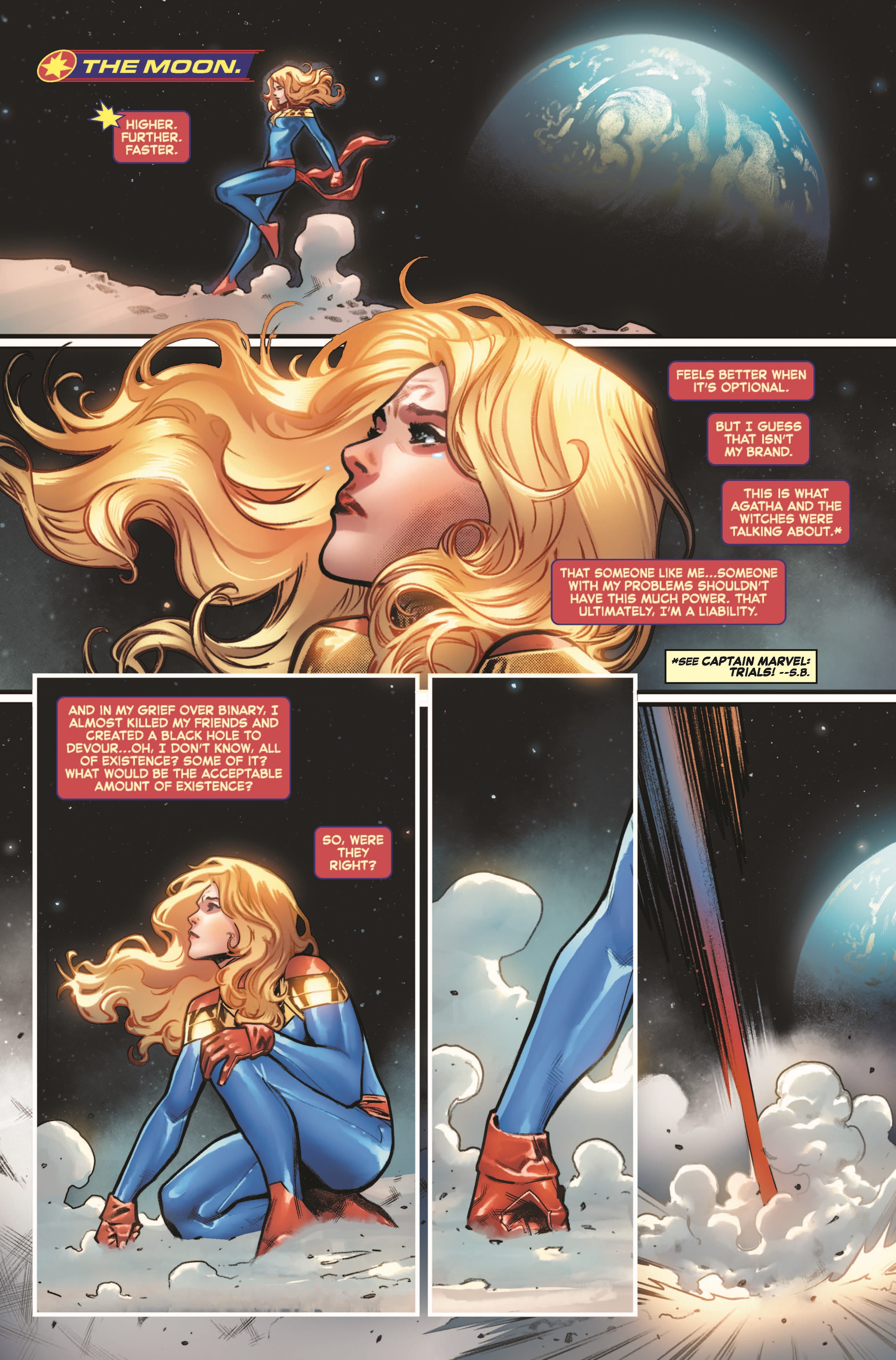 CAPTAIN MARVEL (2019) #50 interior artwork by Javier Pina