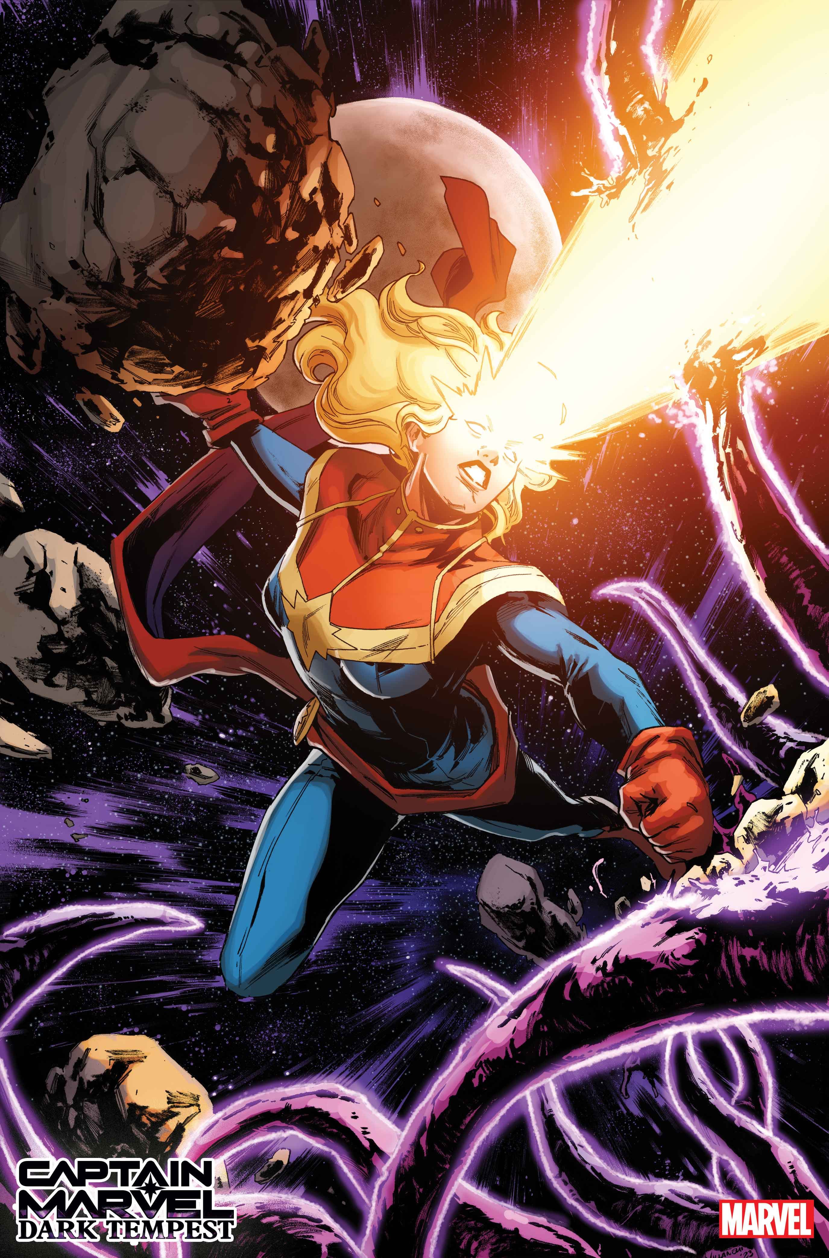 CAPTAIN MARVEL: DARK TEMPEST #1 interior artwork by Paolo Villanelli