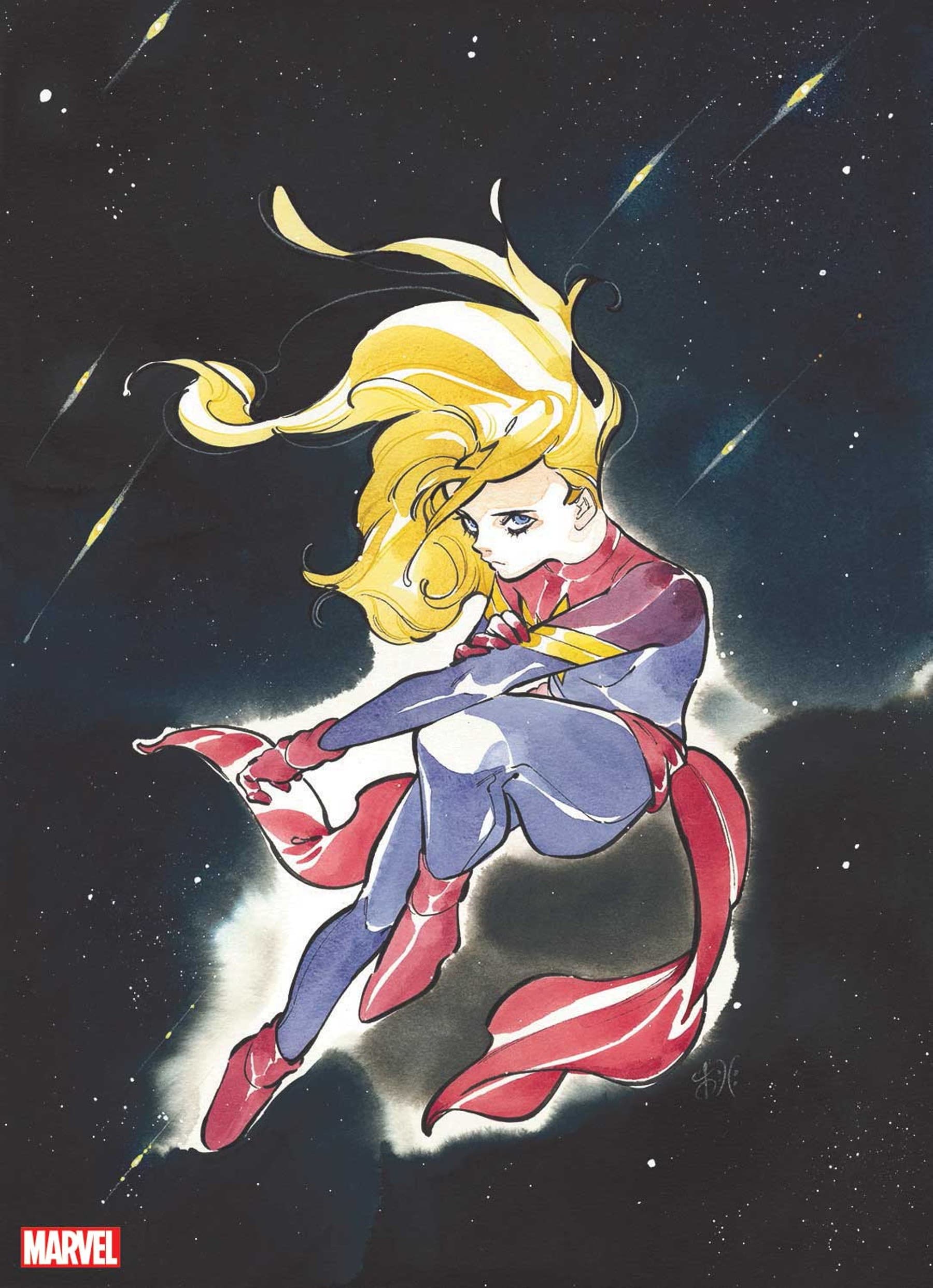 CAPTAIN MARVEL #44 variant cover by Peach Momoko